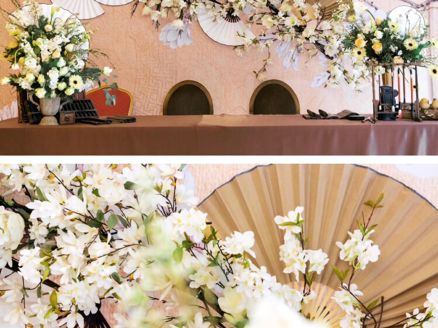 《奔赴》 香槟色中式婚礼 包四大