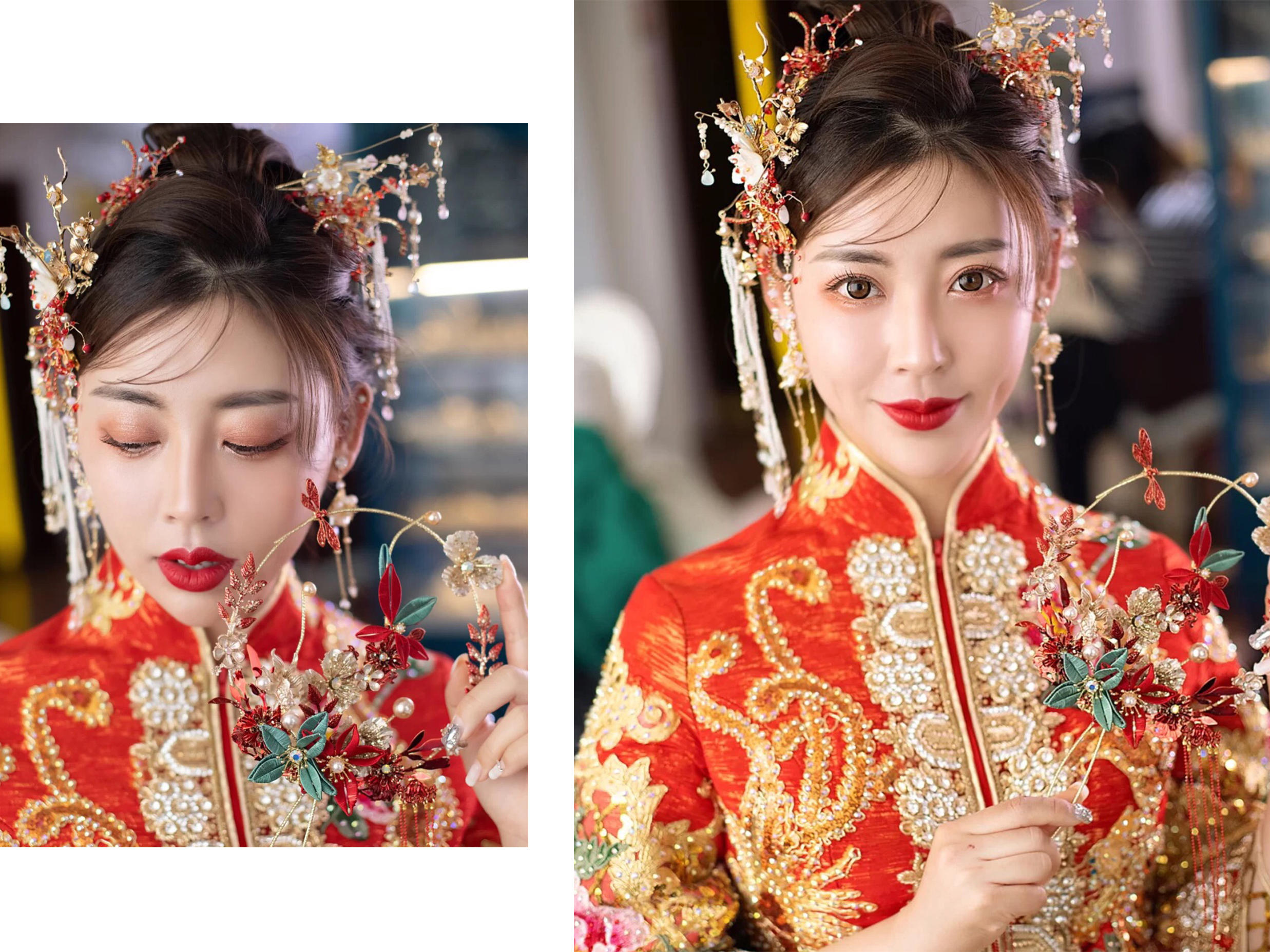 新娘婚宴跟妆总监档老师