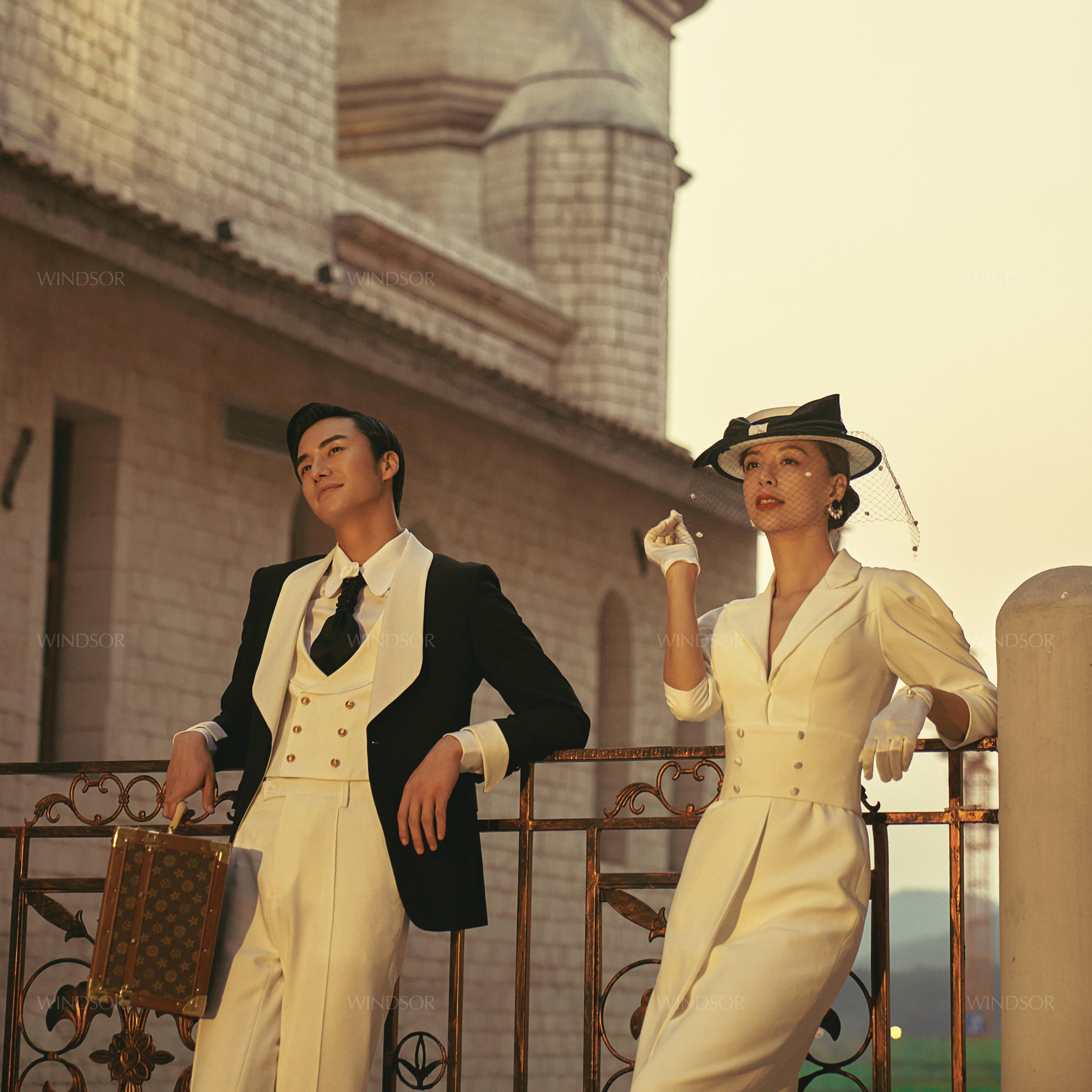 赫本时代主题电影婚纱照——温莎