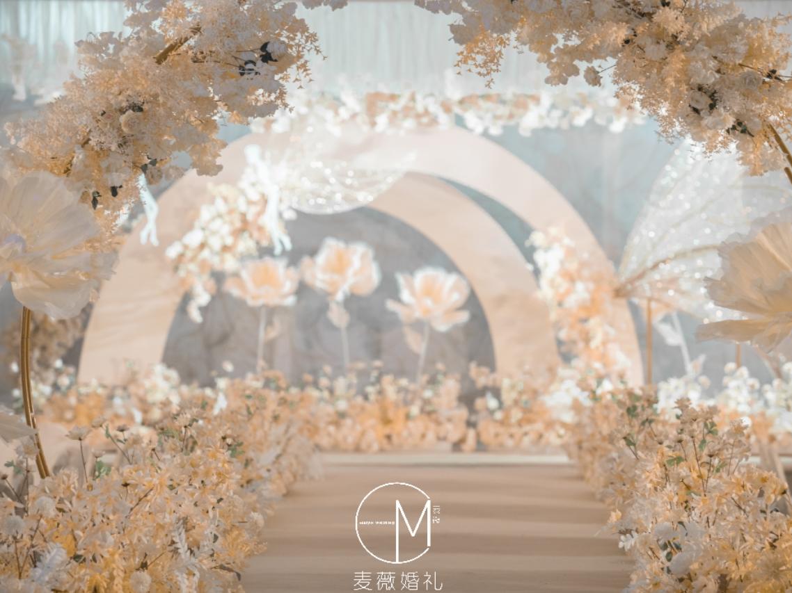 清新甜美香槟色婚礼套餐《彩虹糖的约定》含四大金刚