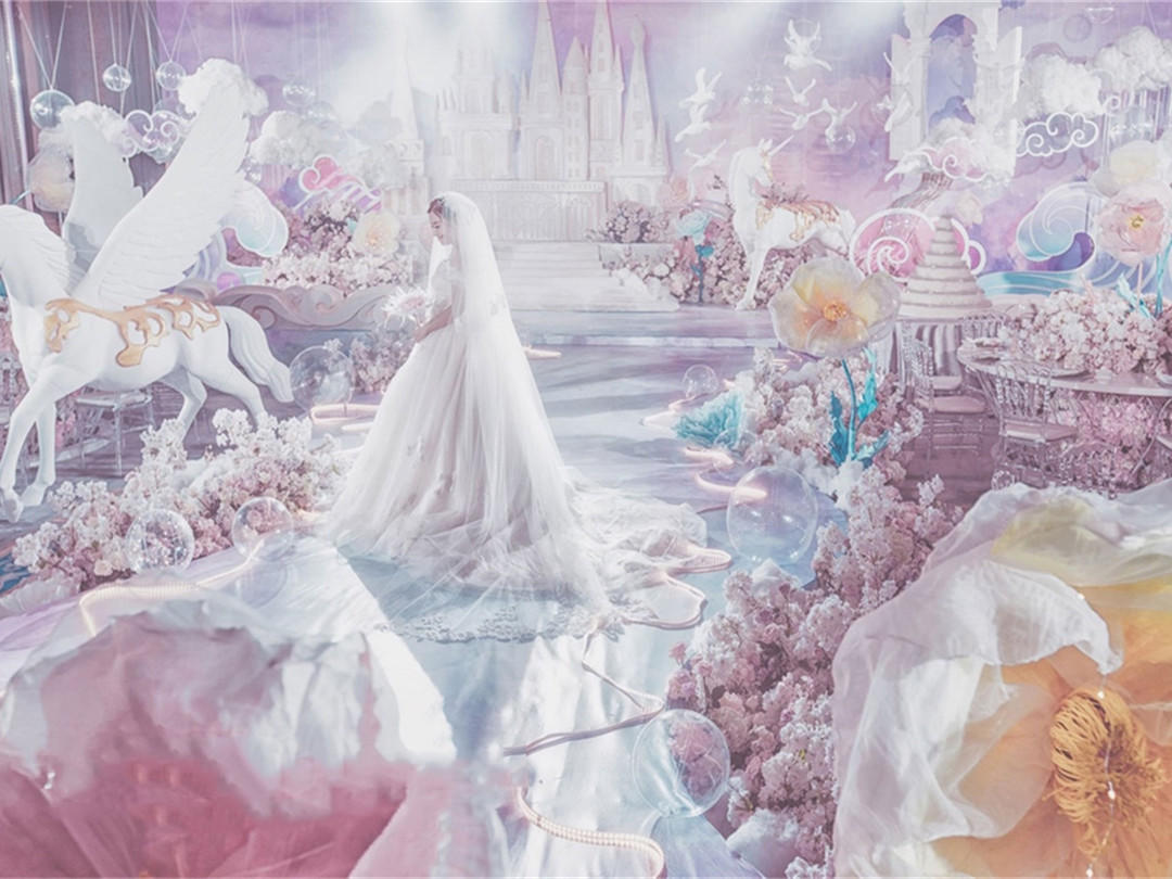 《Castle》奢华马卡龙粉色系婚礼