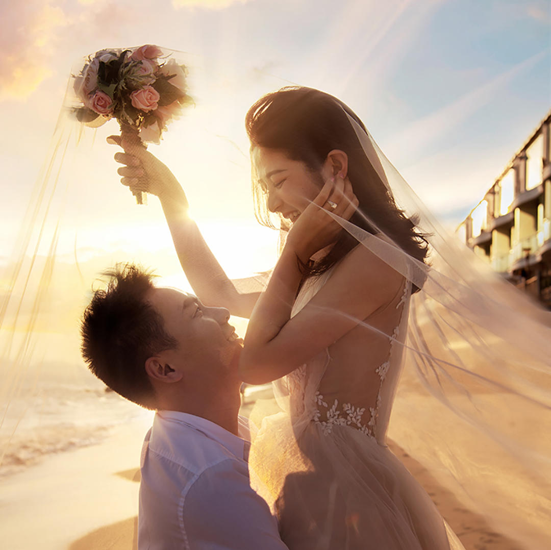 【8周年店庆特惠】 鲜花造型 +油画+ 旅拍