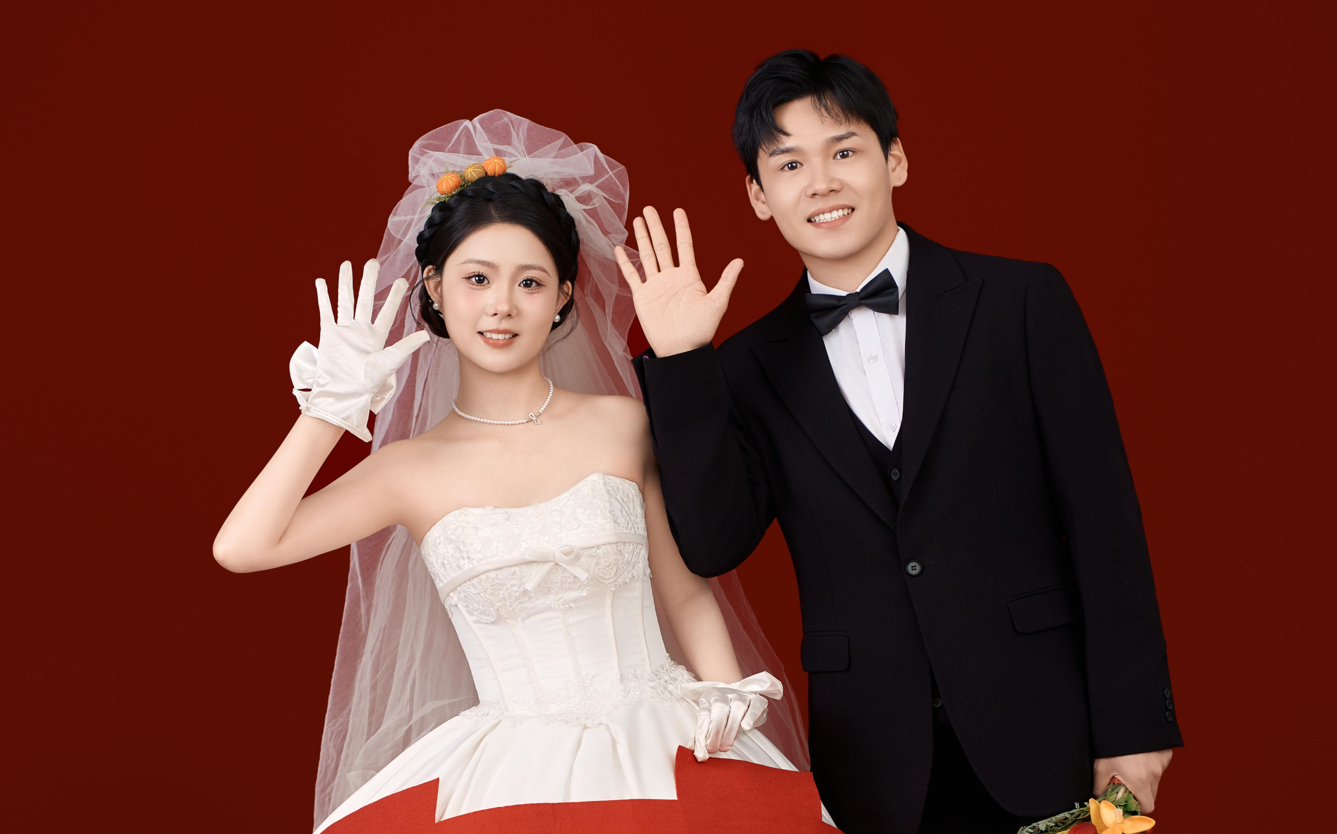 年轻人结婚必拍！甜妹儿谁不爱啊~