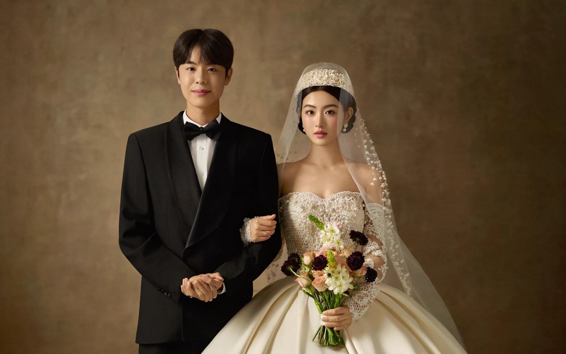 一眼就愛上的安妮公主婚紗照 油畫風絕了