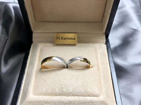 KARISMA 18K双色金系列结婚对戒「如梦」
