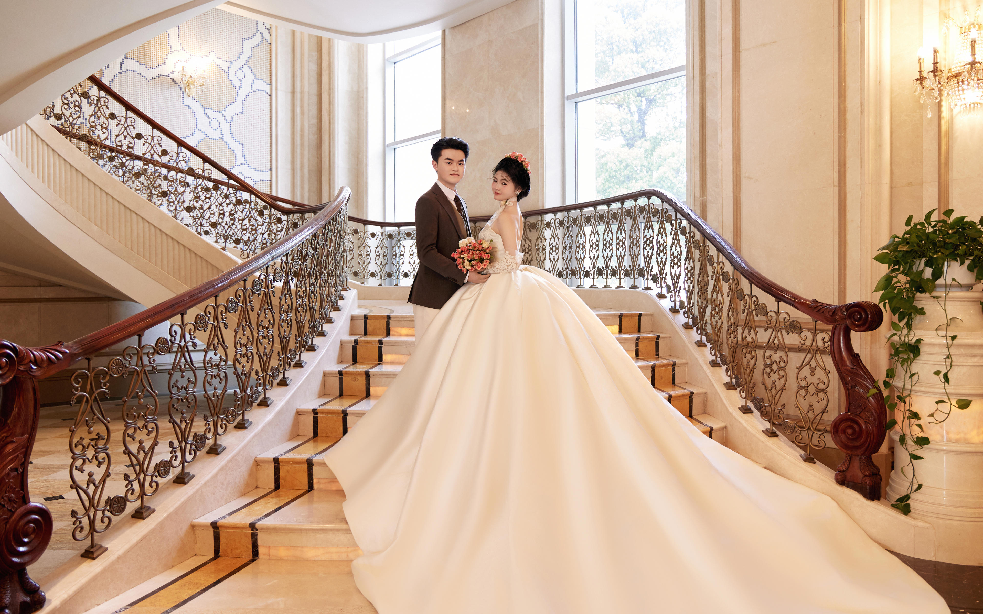 客片分享 城堡婚纱照 做你一个人的公主