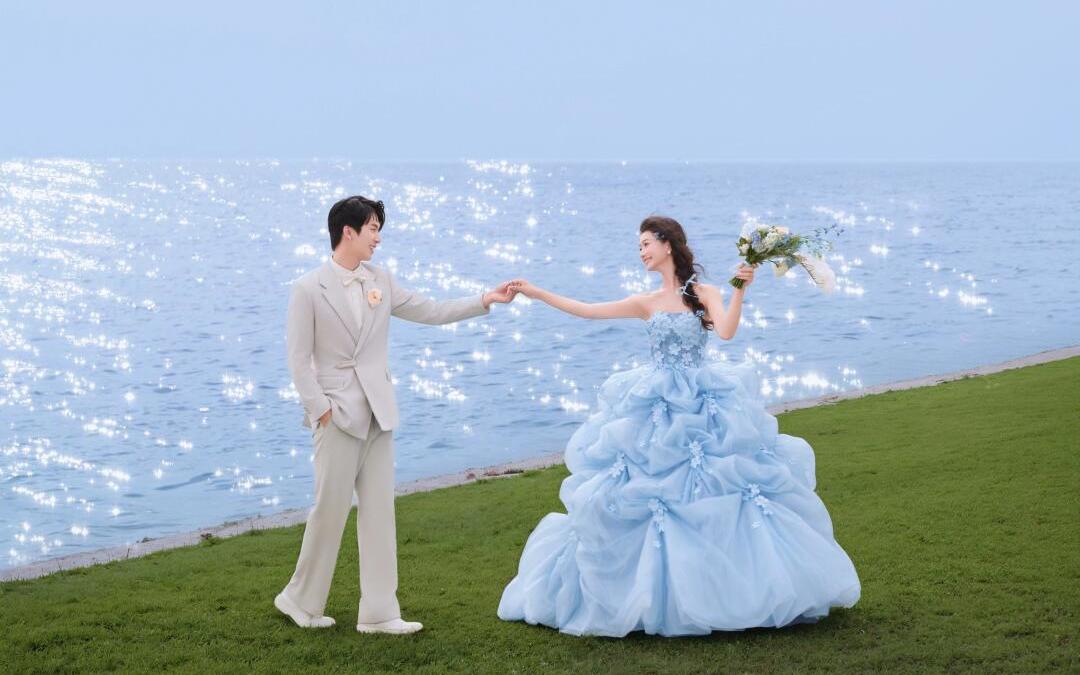 火出圈的蓝色花神公主！美到我的心巴上了～