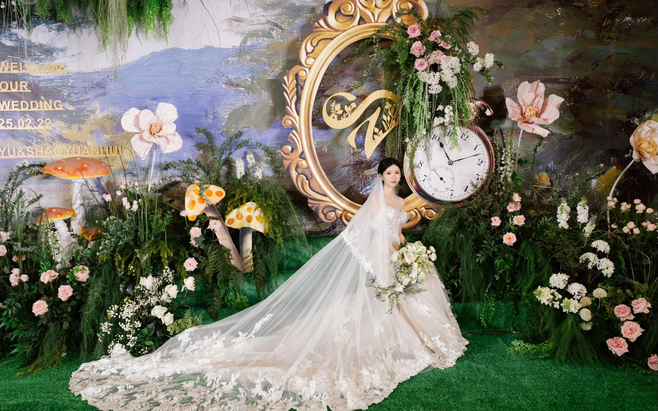 仙境主題婚禮現(xiàn)場太美啦長沙婚禮 有溫度