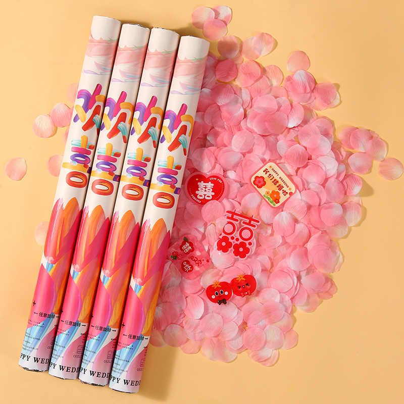 多巴胺禮炮  結(jié)婚噴花筒禮花筒