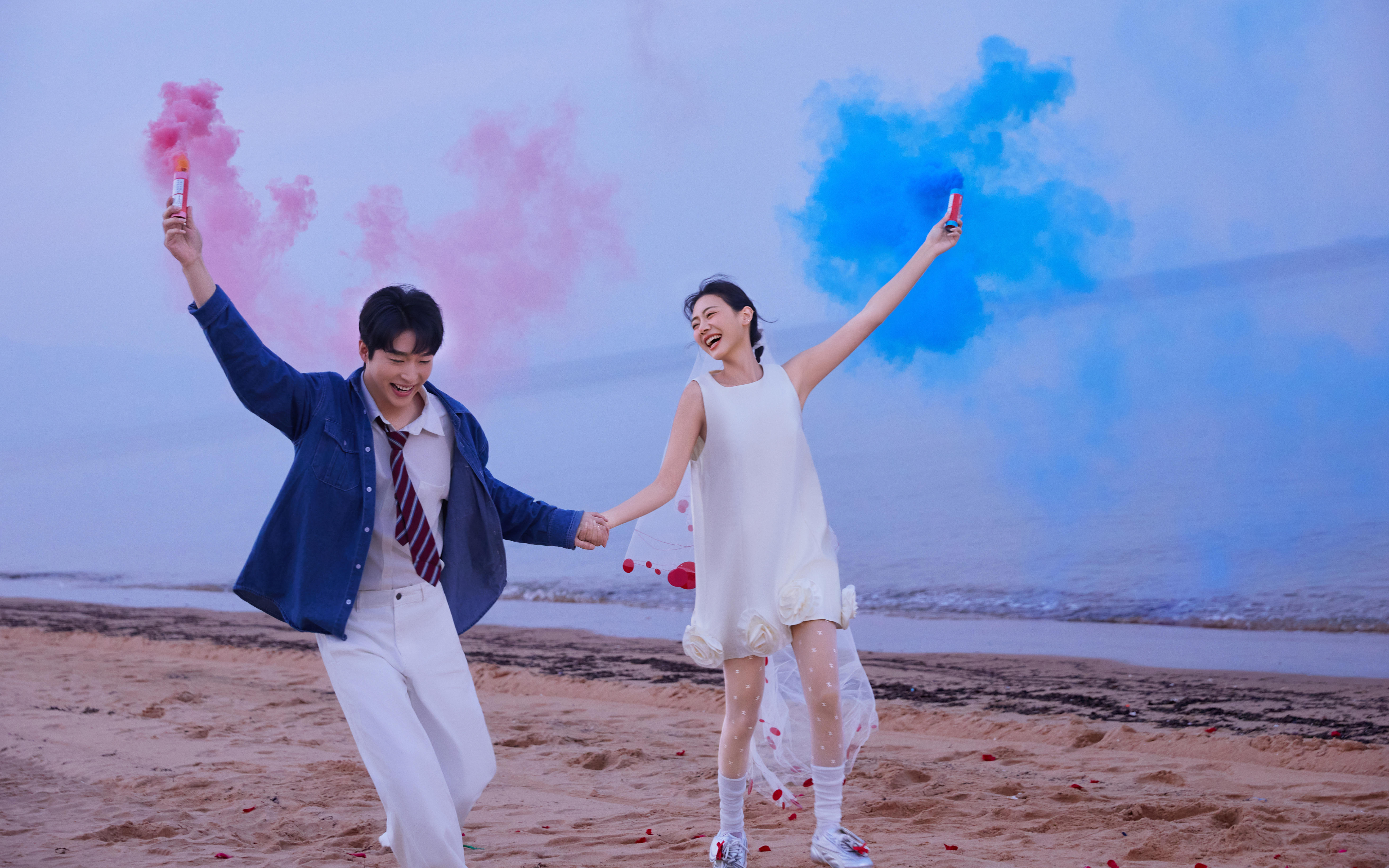 这才是我想要的生命力婚纱照！自由感万岁