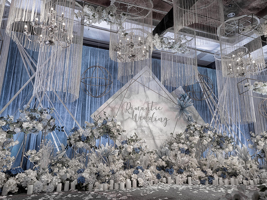 蓝色简约系 最初的本质丨人员+布置A