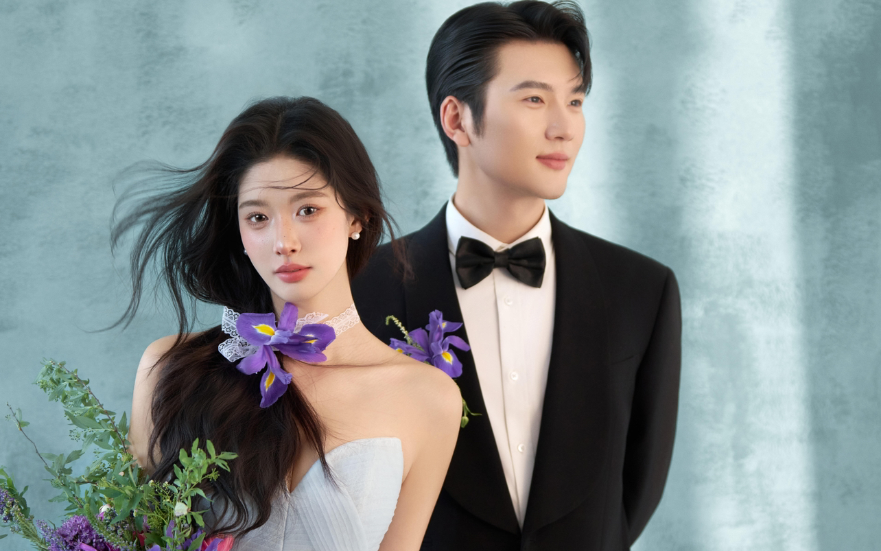 ?級(jí)感盡頭是油畫(huà)婚紗照｜每一幀都好愛(ài)