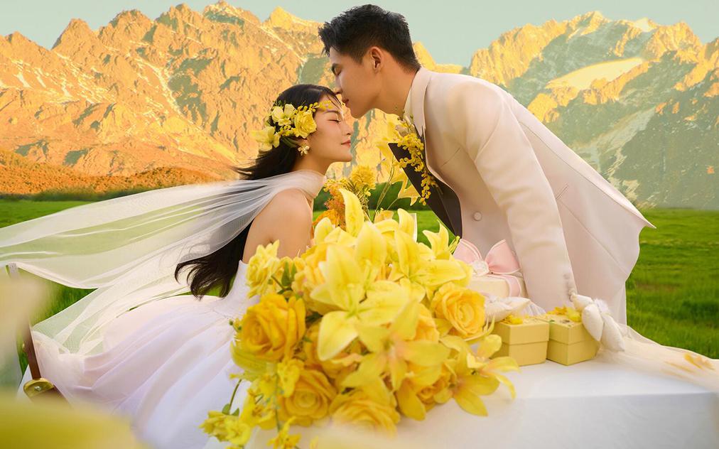 雅典娜 旅拍 日照金山