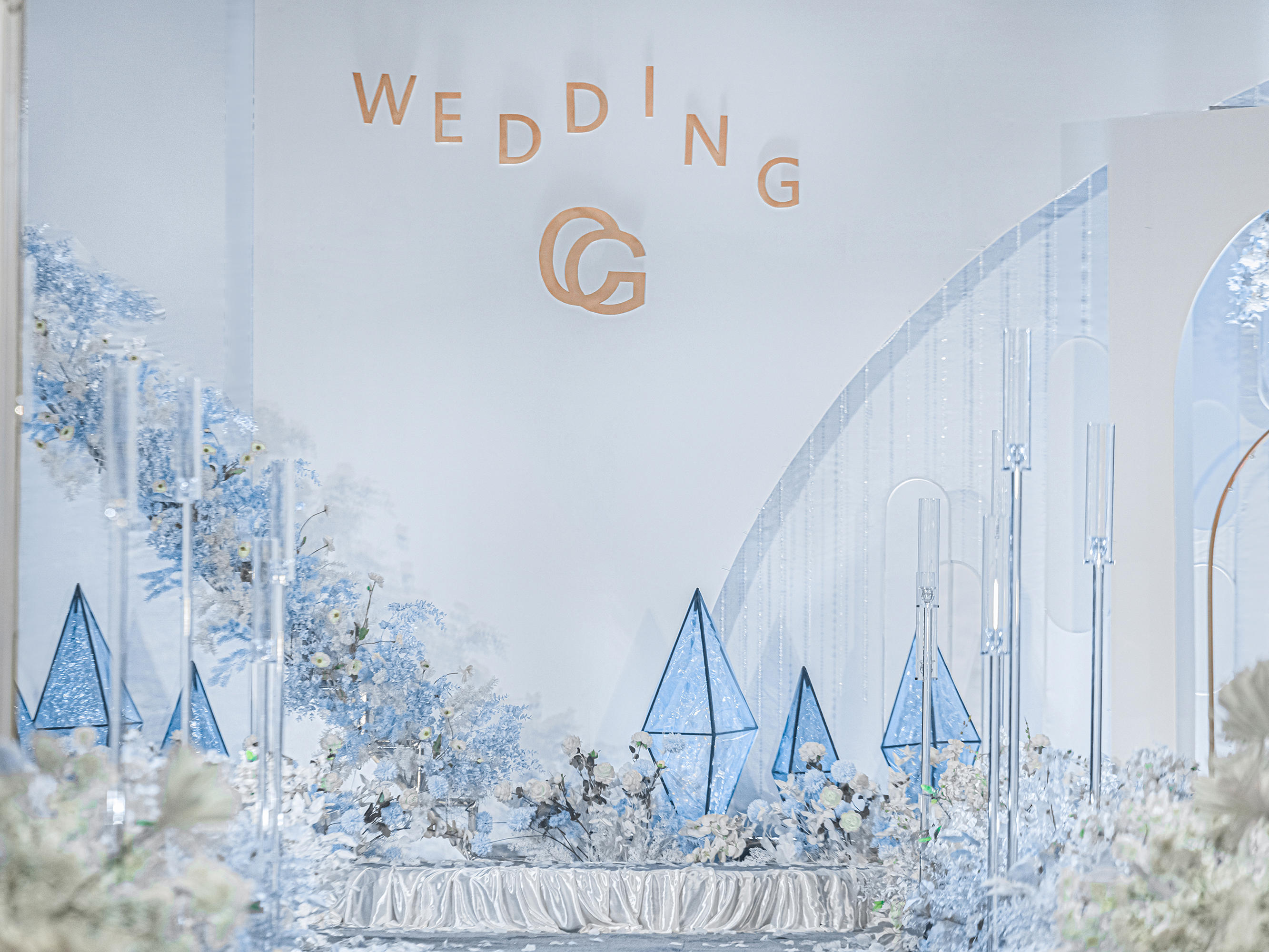 【洛亚皇朝婚礼】清新淡雅蓝