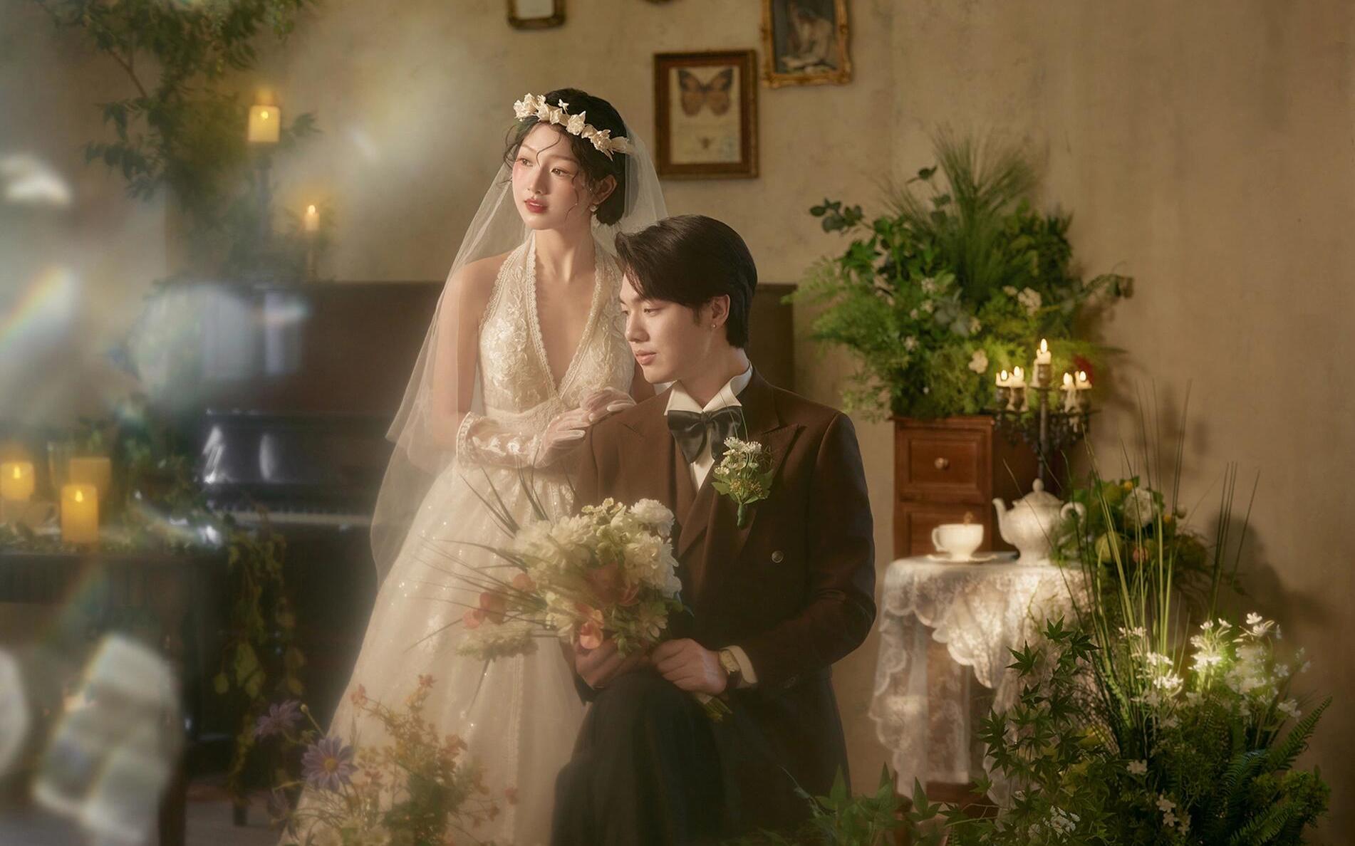 【小众法式】法式复古婚纱照建议姐妹们放心冲