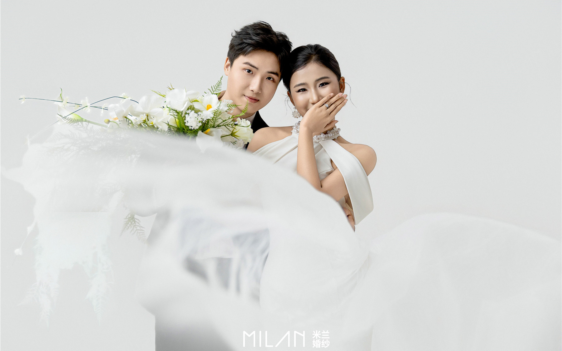 极简韩式婚纱照｜永远耐看的经典高级感