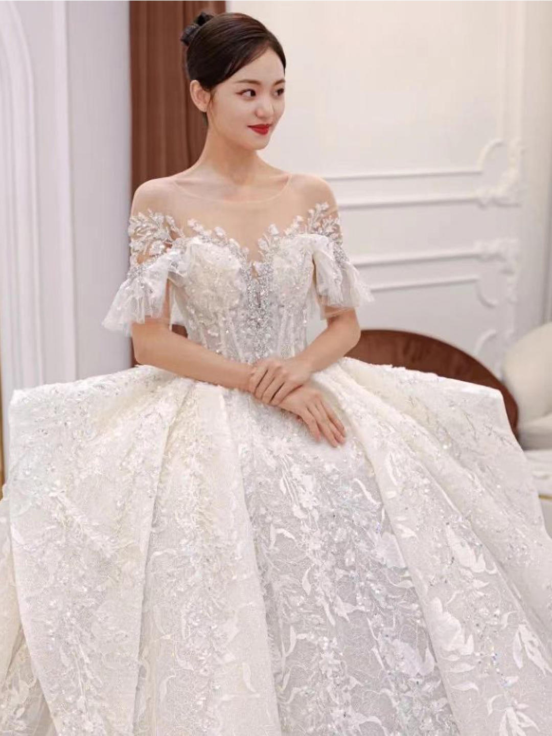【缘定今生】高订婚纱 婚纱+秀禾+敬酒服