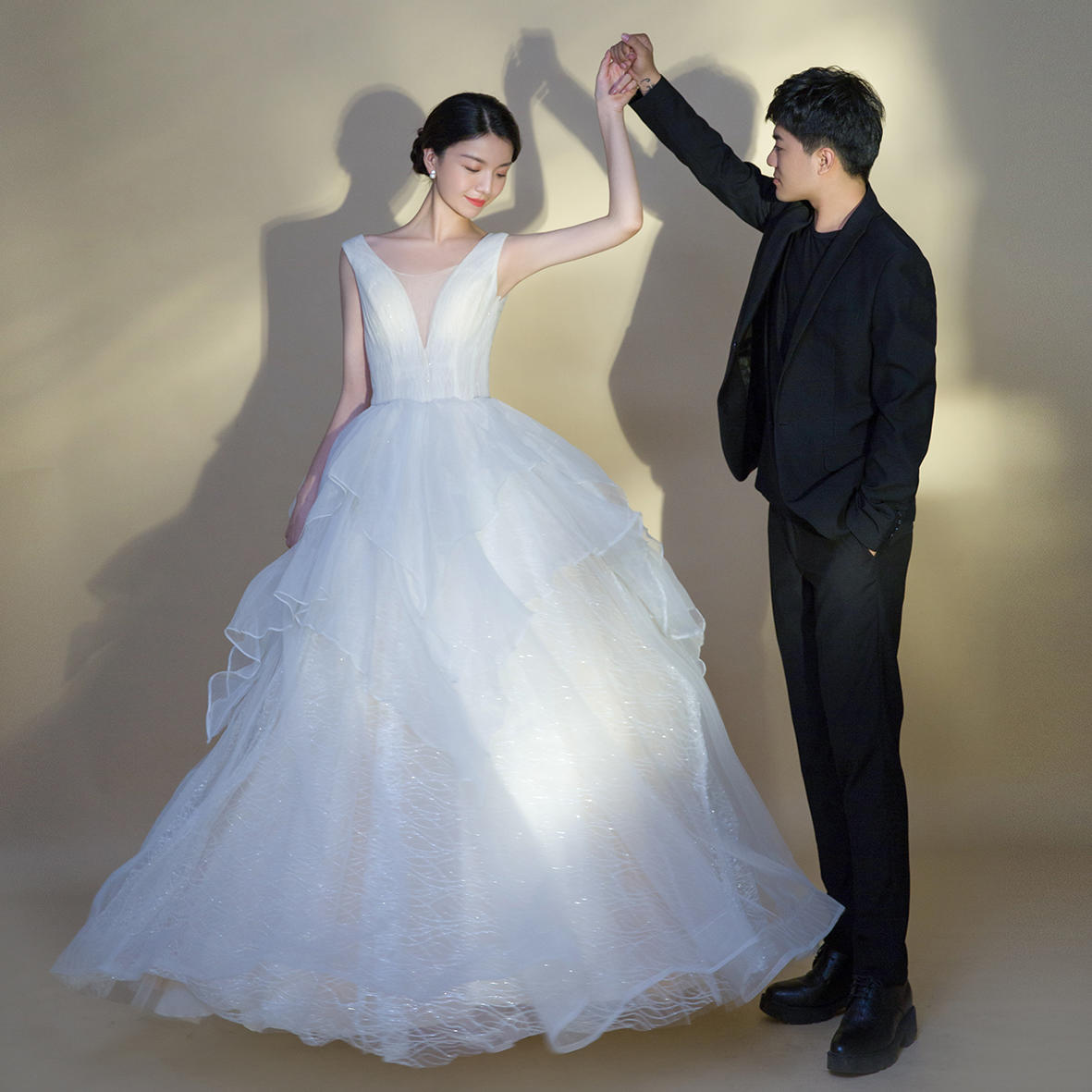 光影 极简 婚纱照必拍风格