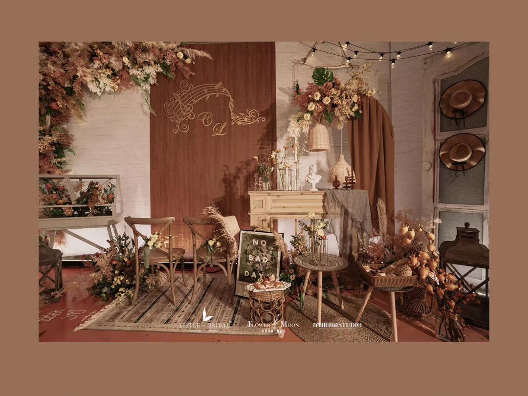 【花好月圆】是秋天的色彩啊~秋日婚礼 泰式婚礼