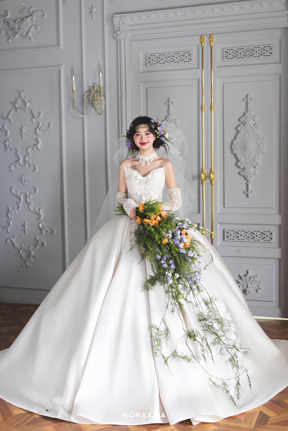 心动无数次的殿堂仪式感主纱婚纱照💕巨美