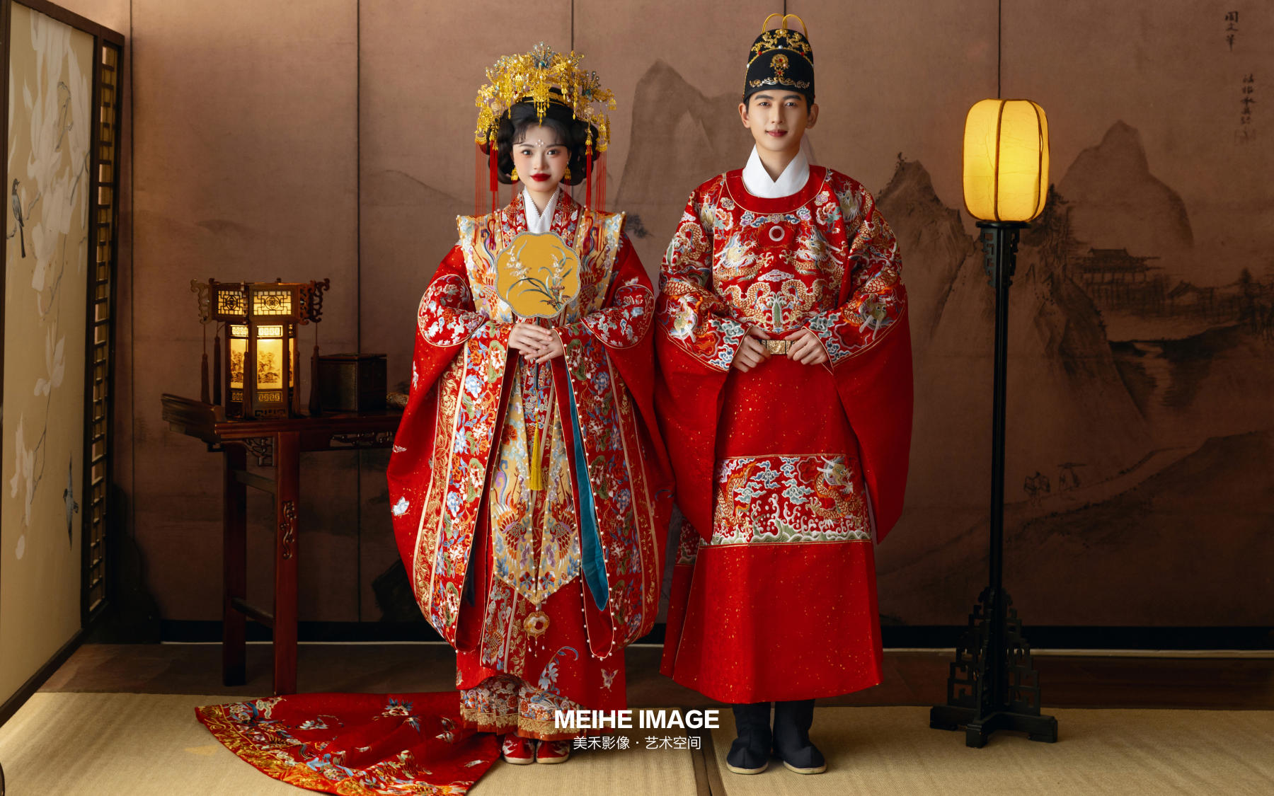 拍了組家長(zhǎng)喜歡的中式婚紗照????美哭我??