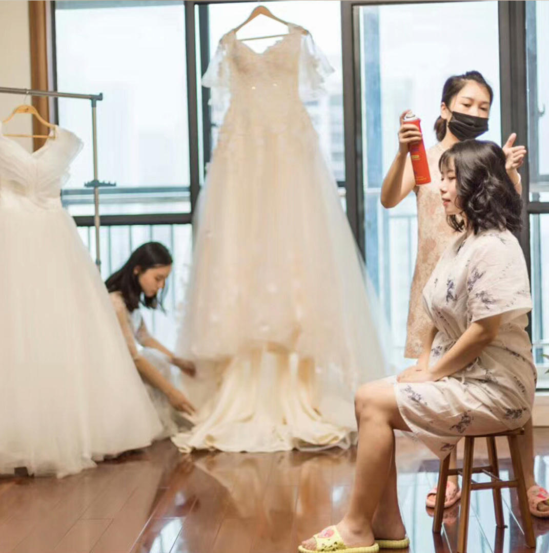 婚纱四件套_动漫婚纱情侣头像(3)