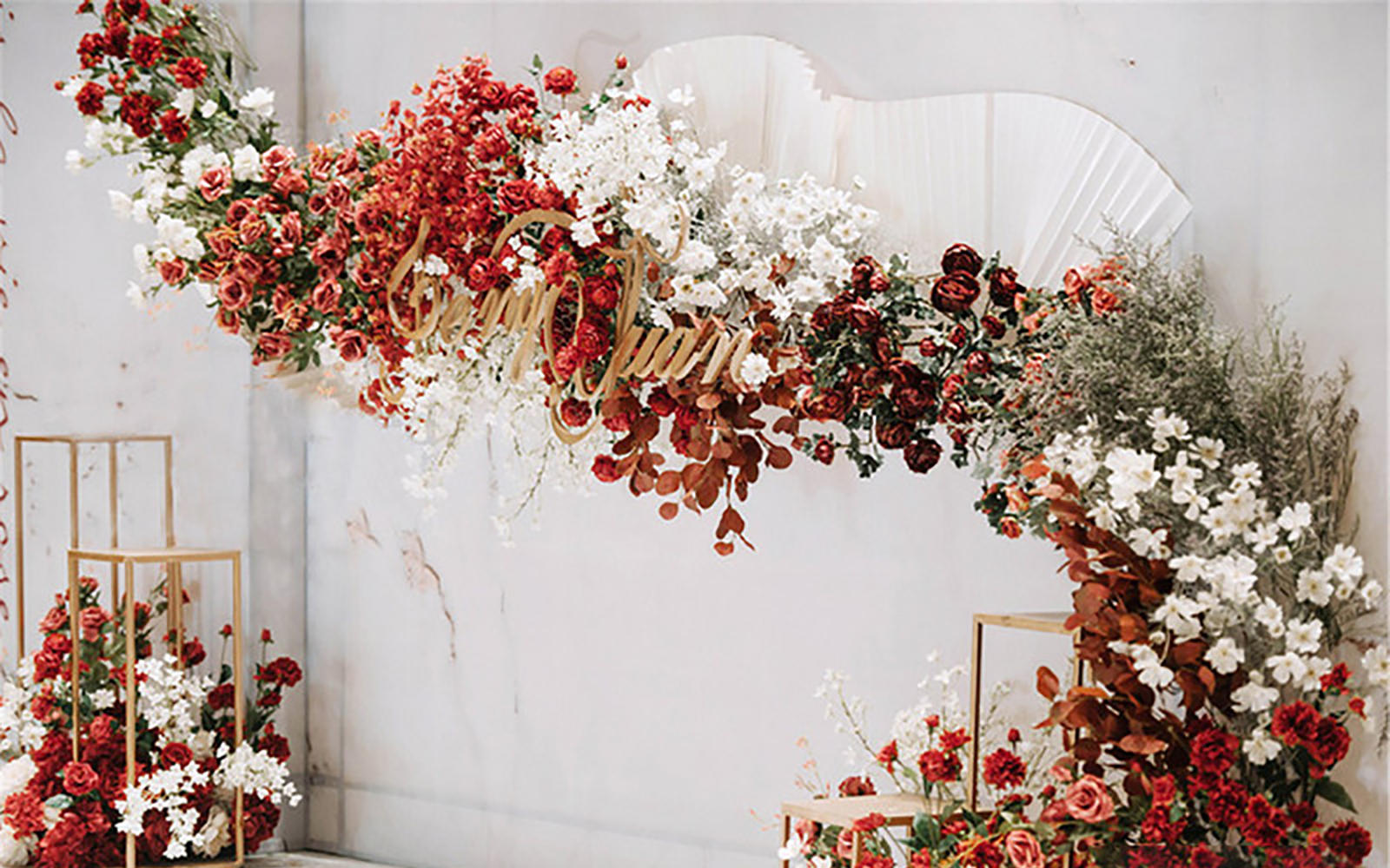 【庆文婚礼】红白极简  ins风婚礼