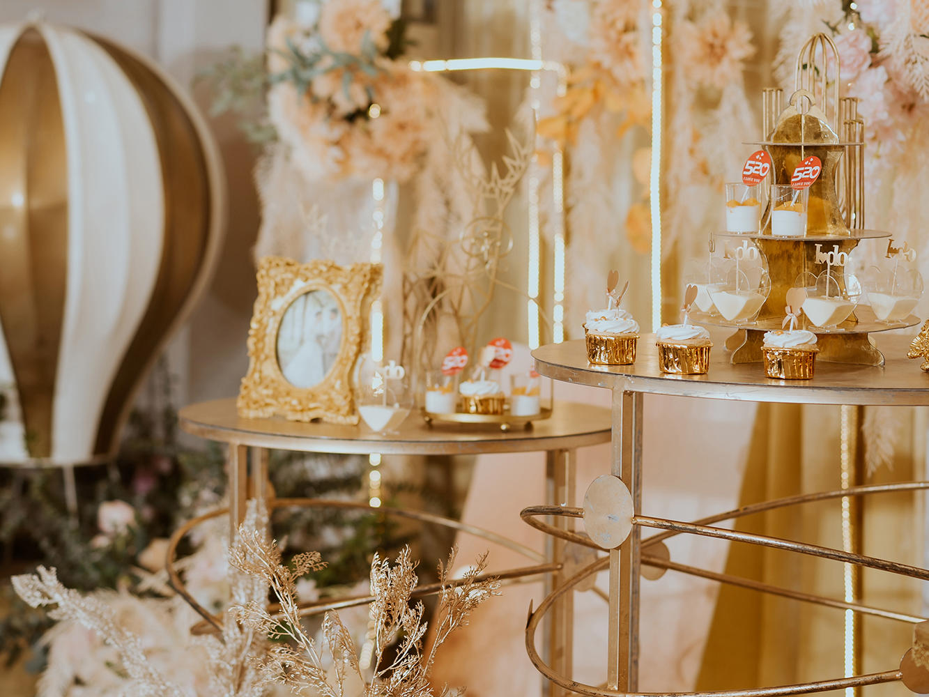 【诗缔婚礼】香槟色婚礼 | 简约室内婚礼