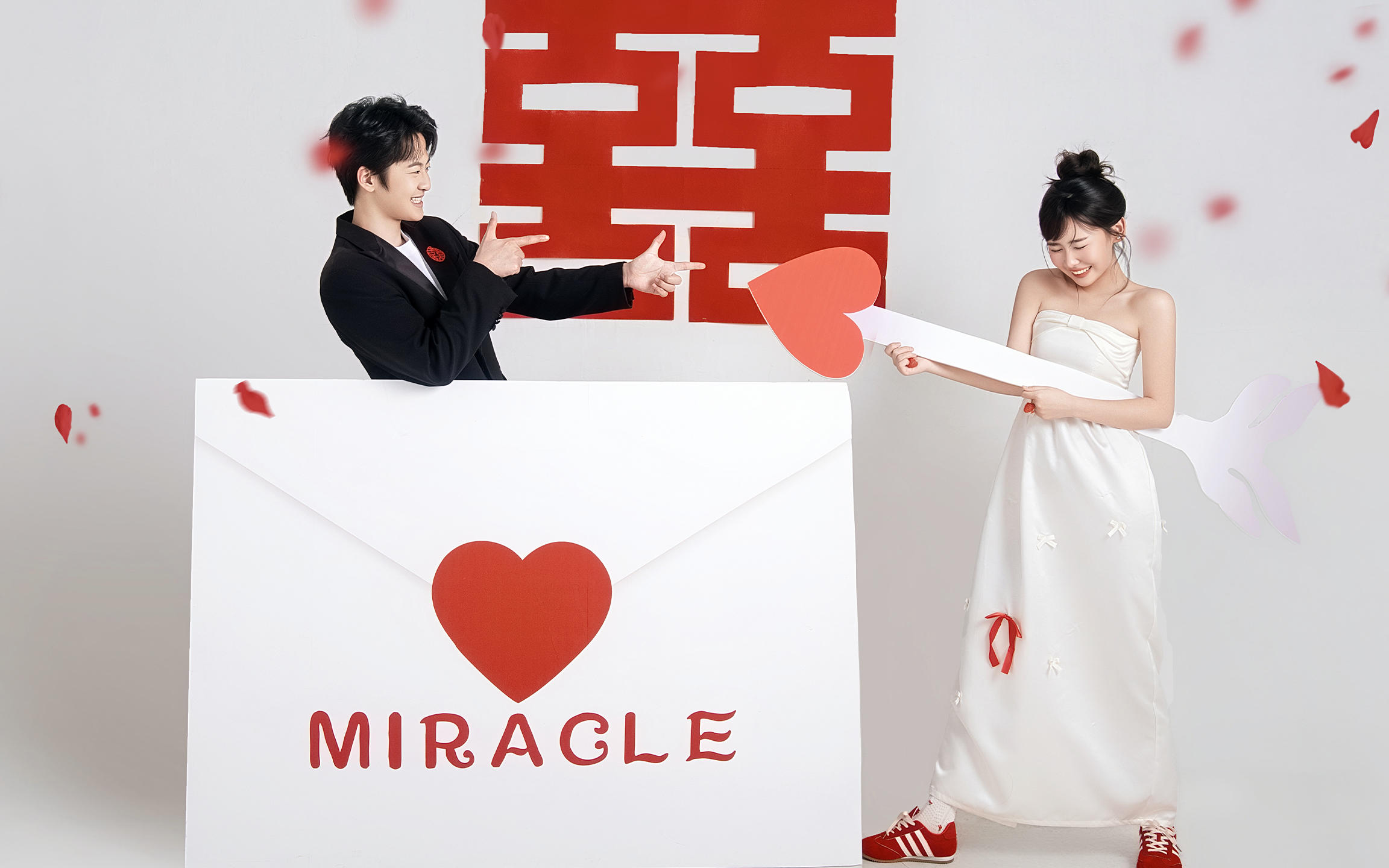 喜嫁风婚纱照真的太出片