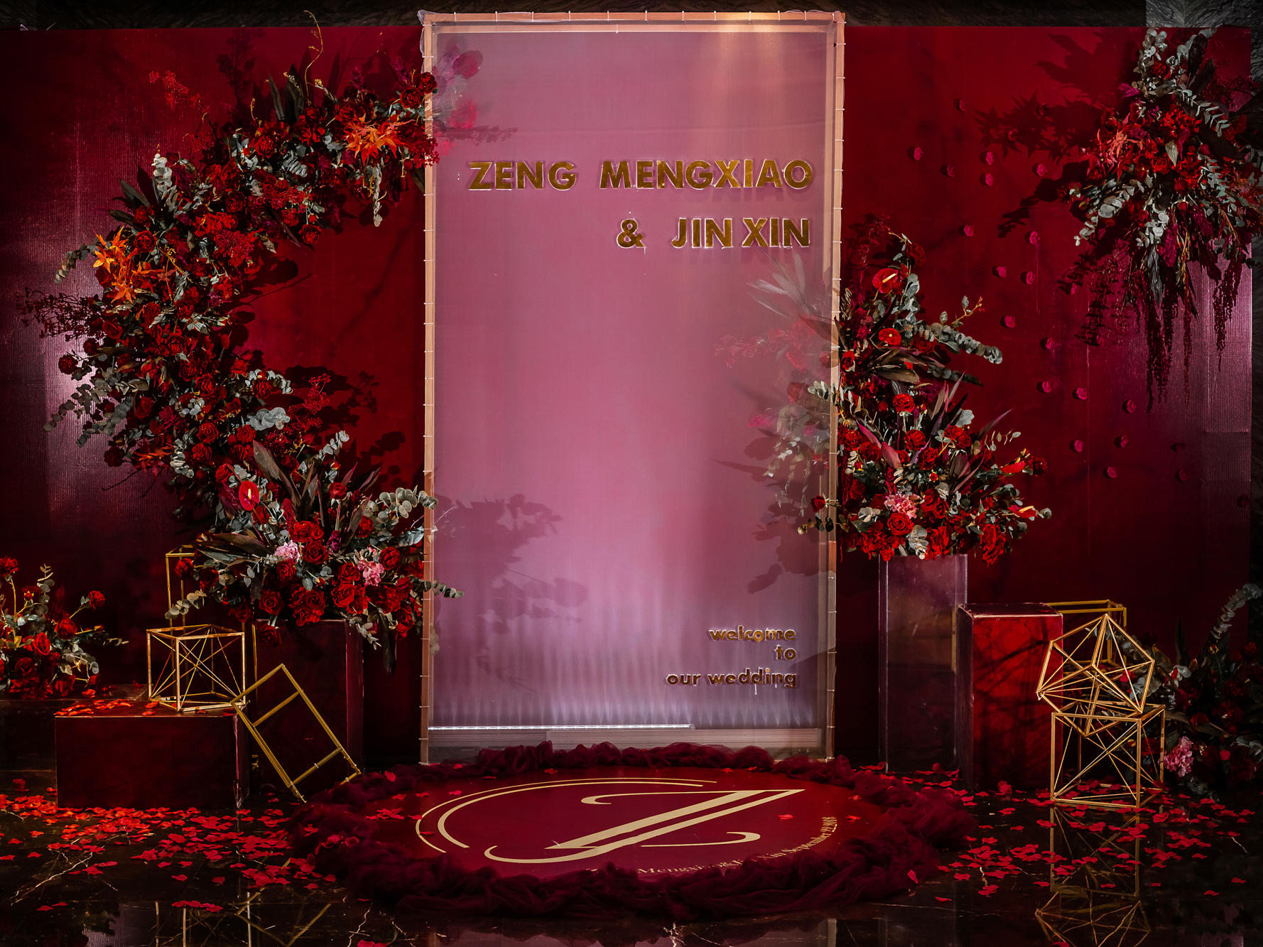 【安格婚礼】大气红金色婚礼-