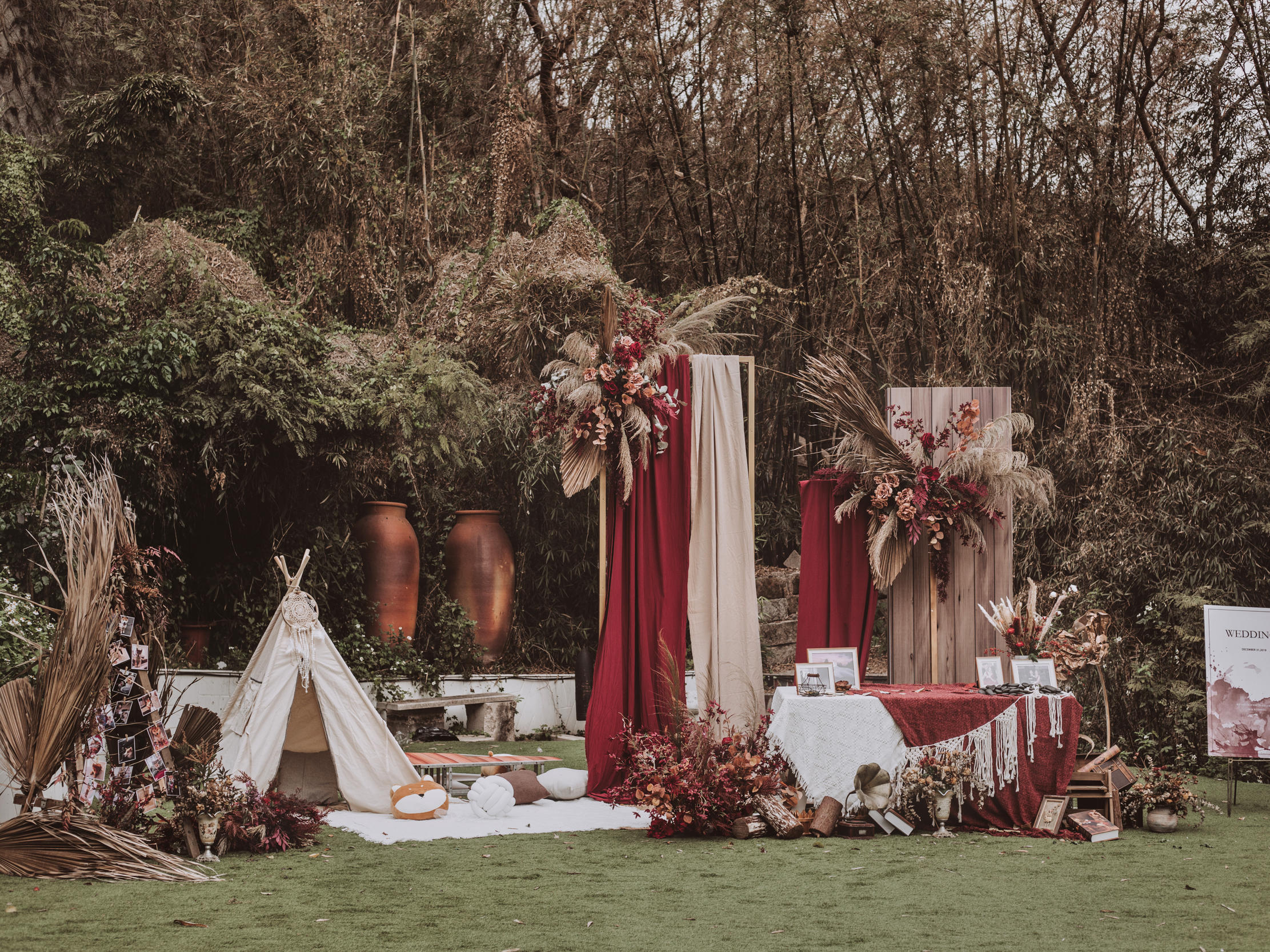 金禧婚礼定制  户外场专用