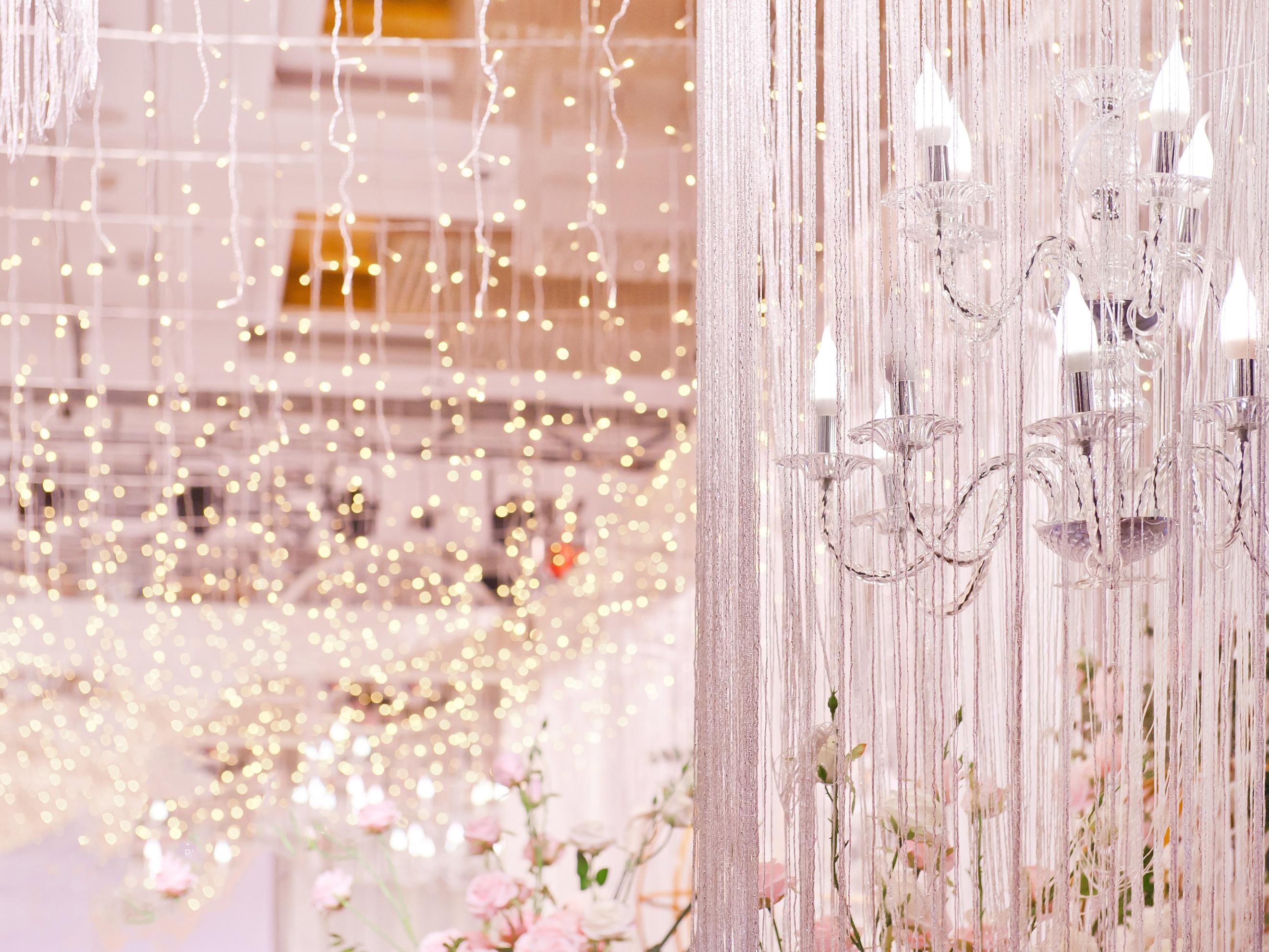 小成本粉色少女心主题婚礼