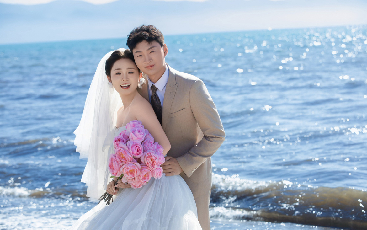 青海湖客片：甜蜜💕爱恋