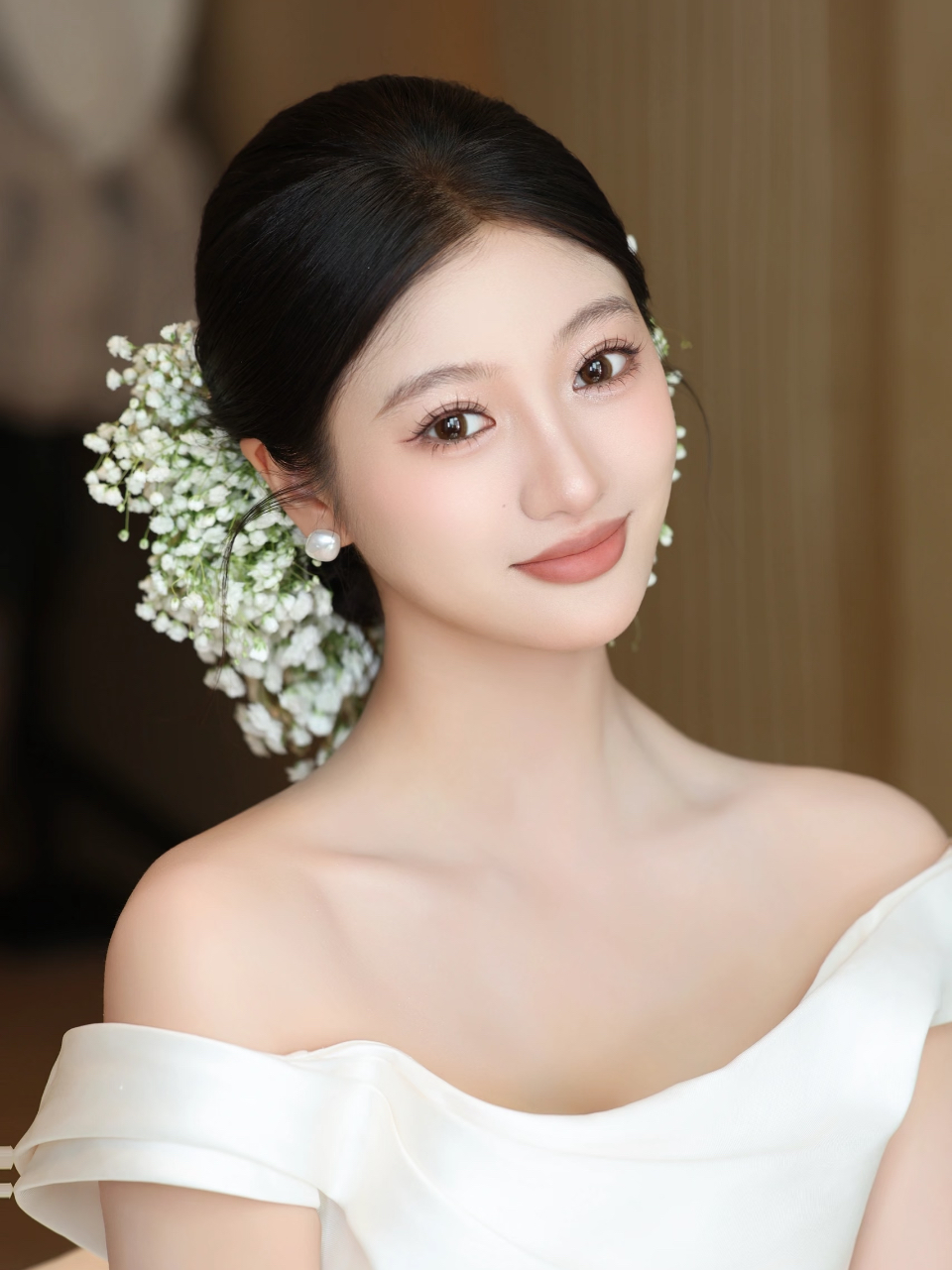 晨袍妆造敬酒服妆面造型婚礼现场婚纱造型