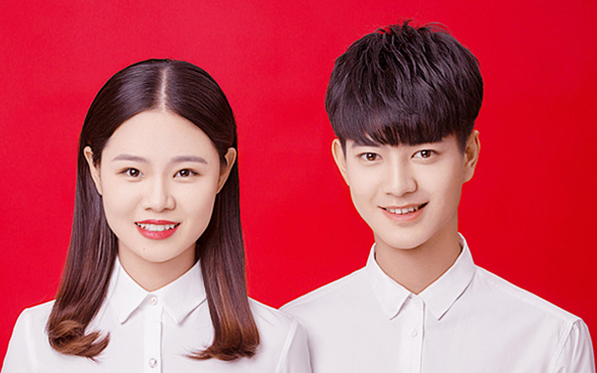 结婚登记照 结婚证件照 结婚照