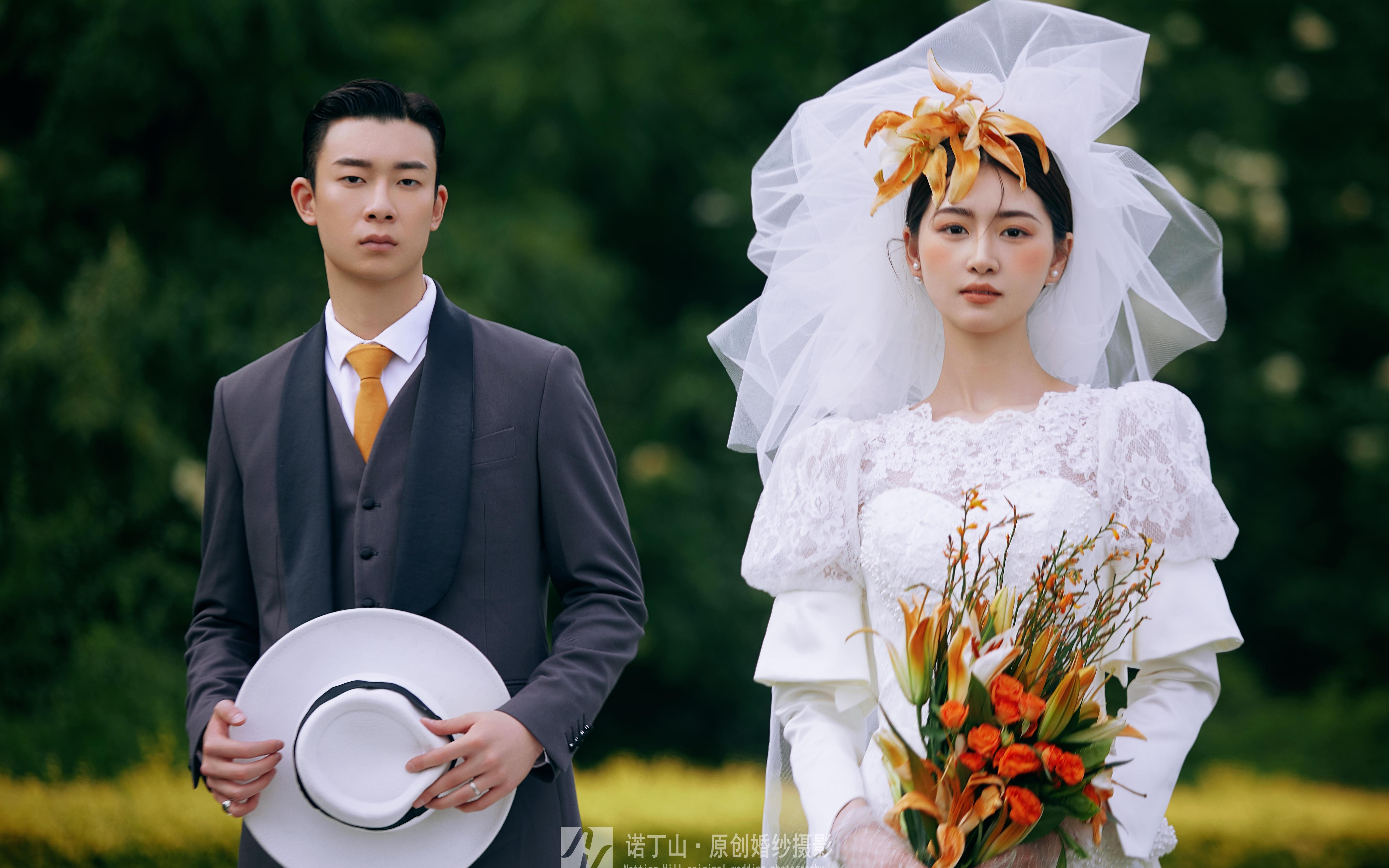 复古纪实感森系婚纱照