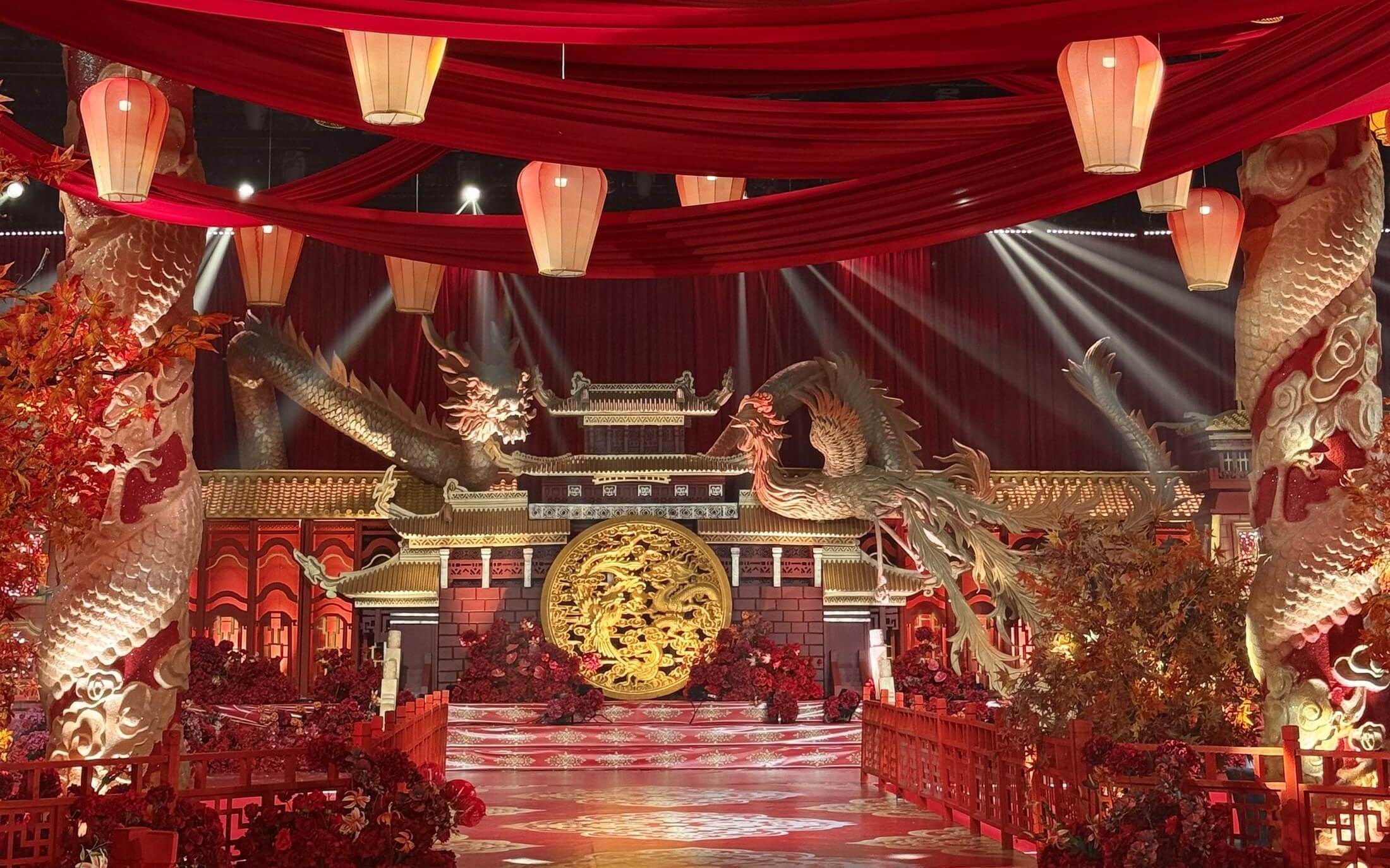 大氣莊重的國(guó)風(fēng)中式婚禮