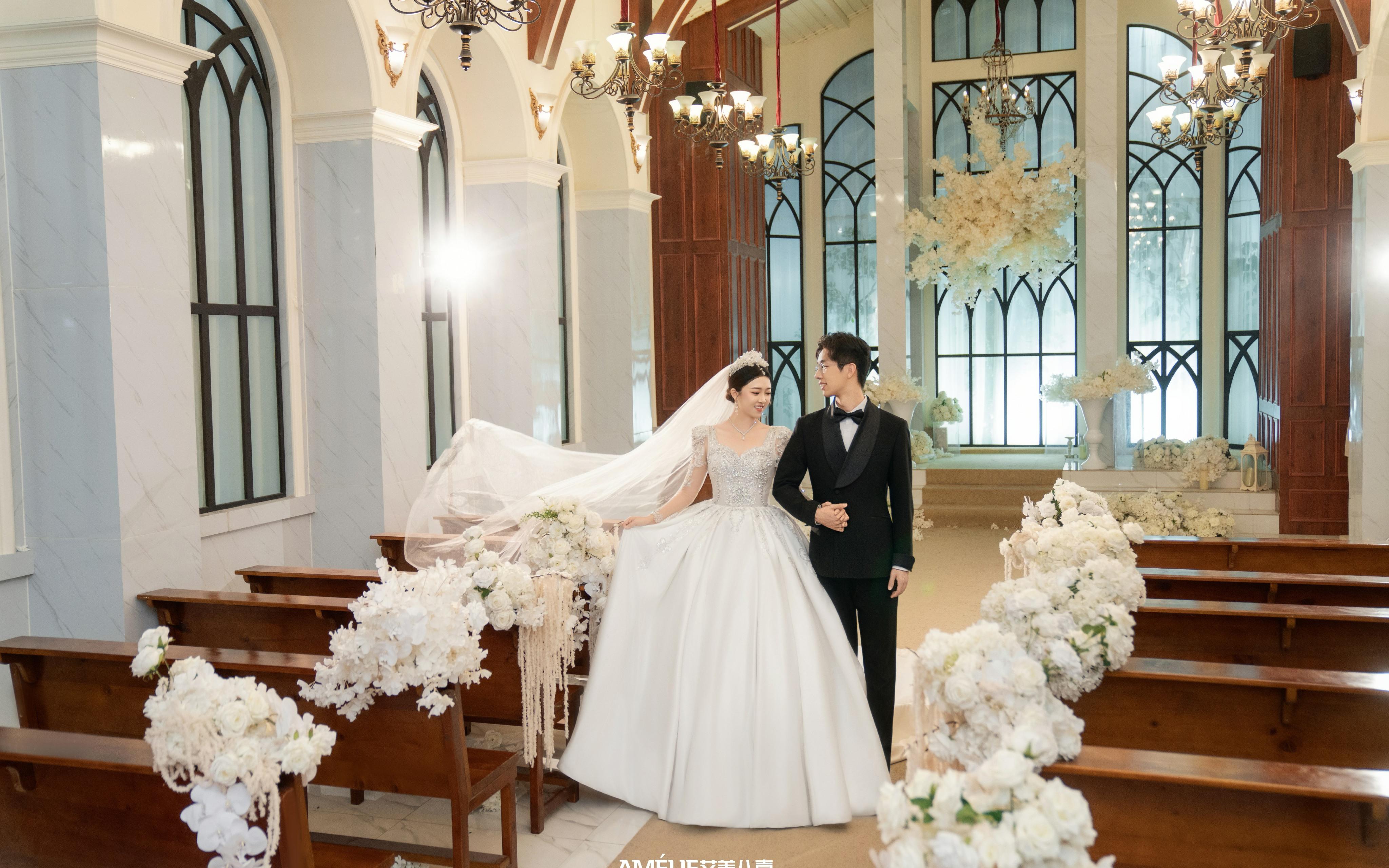 教堂韩纱！仪式感封神⛪