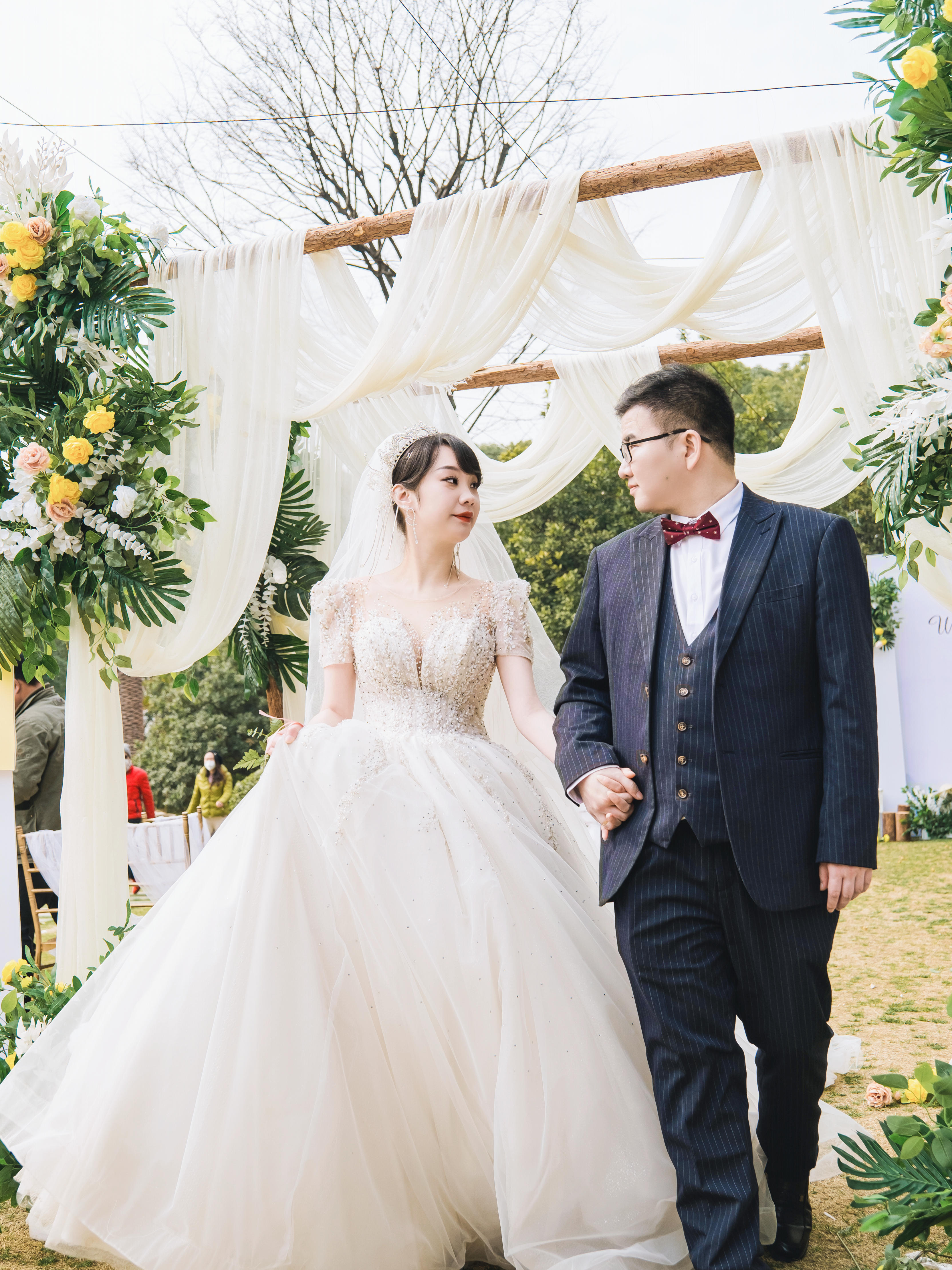 婚禮跟拍 I 和浪漫來個約會-草坪婚禮