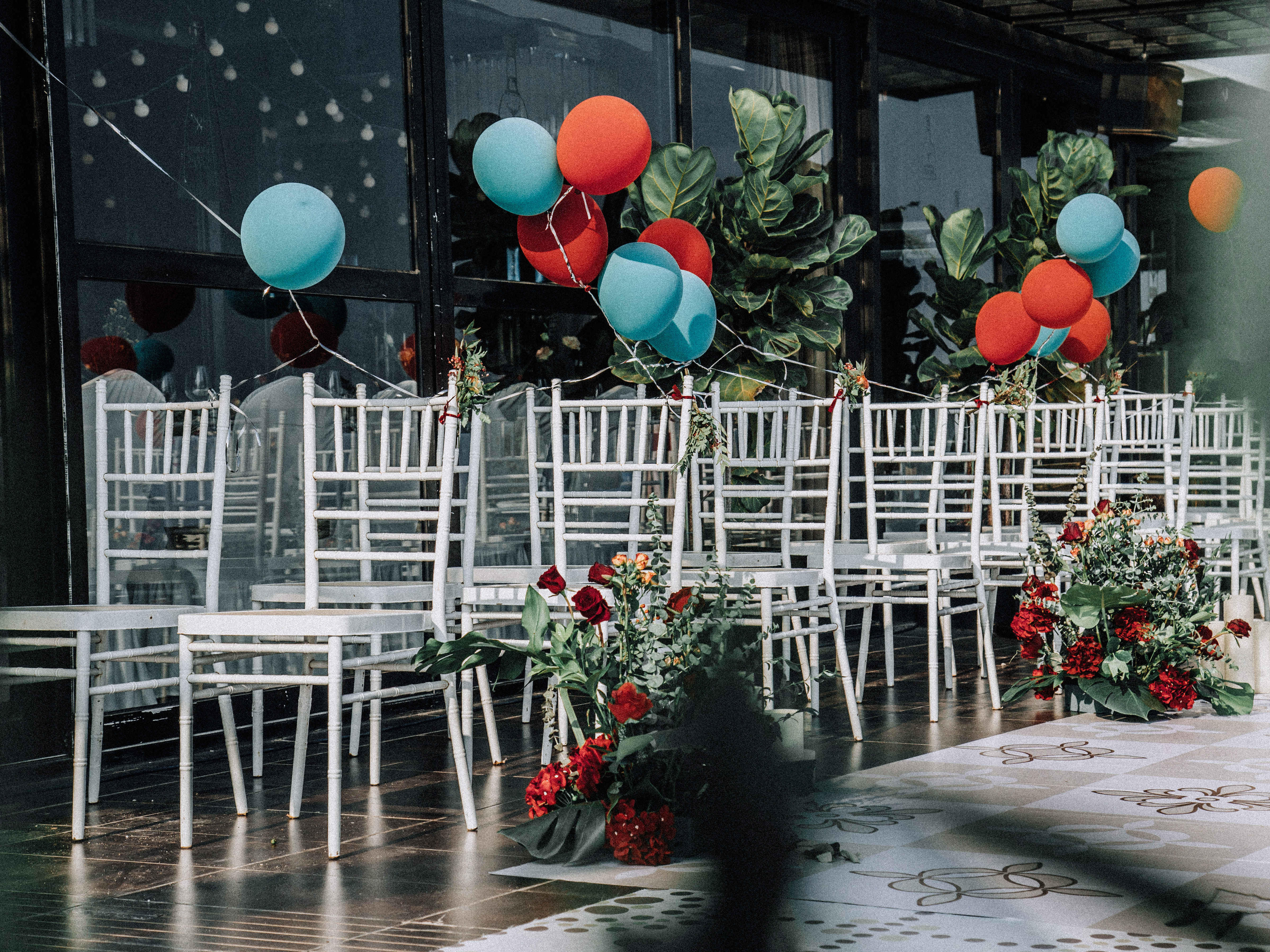 原野婚礼、露台小清新婚礼