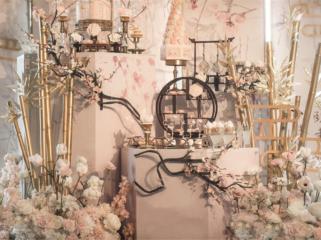 《江南》香槟色系新中式婚礼