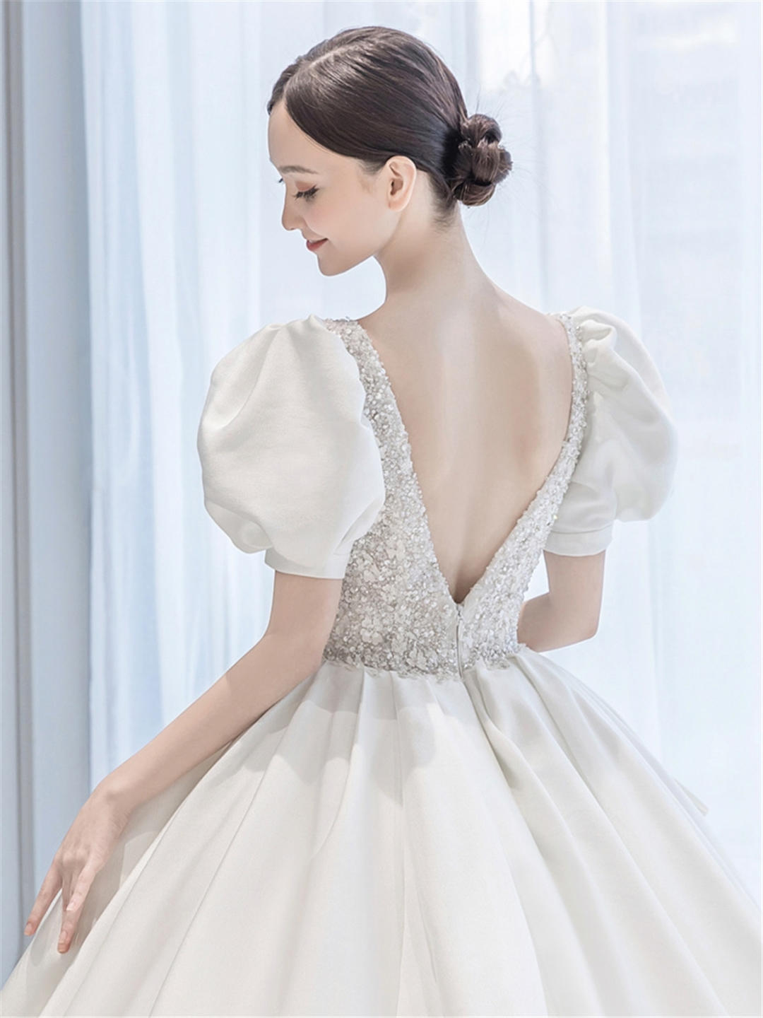 微胖新娘必选  显瘦浪漫主纱+定制秀禾+敬酒服