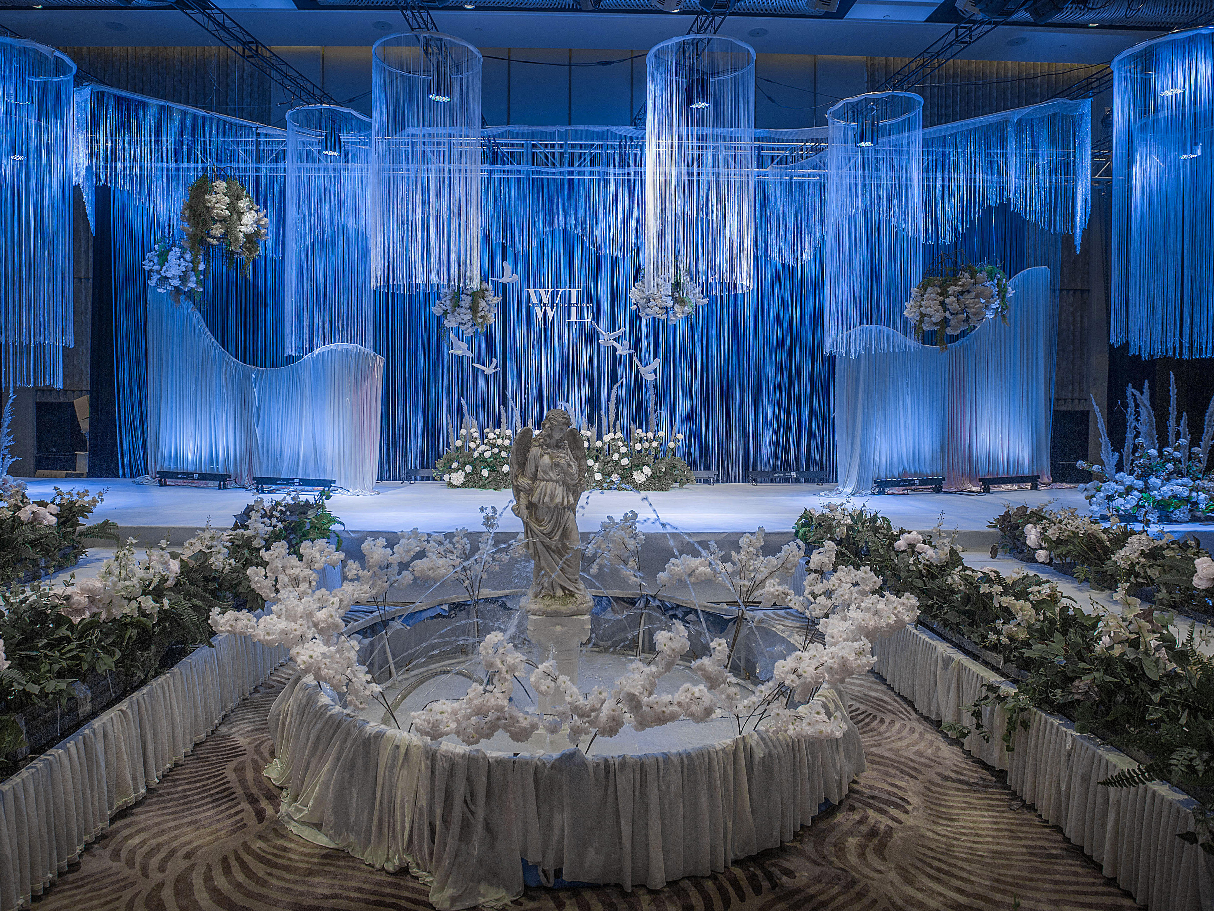 【亿爱私人订制】深蓝简约现代海洋风婚礼