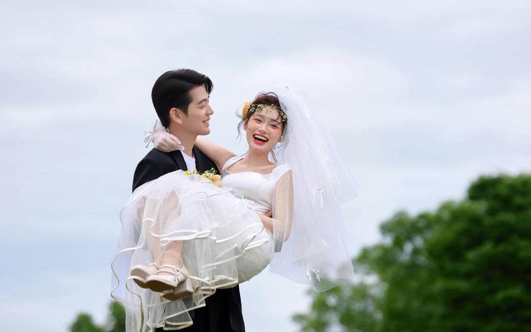好喜欢我的小清新婚纱照 这就是嫁给爱情的模样
