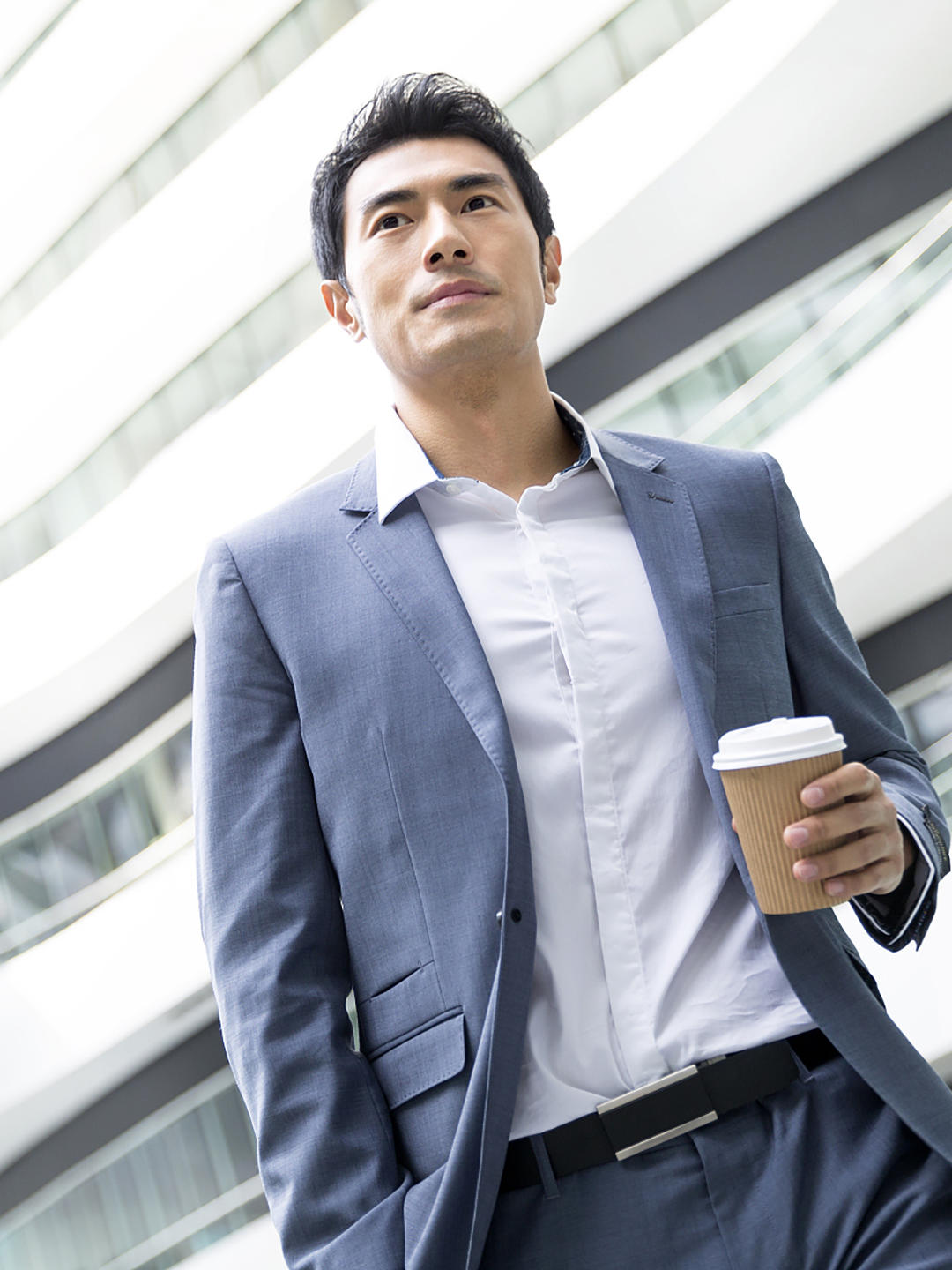 婚礼新郎西服定制宴会休闲五件套