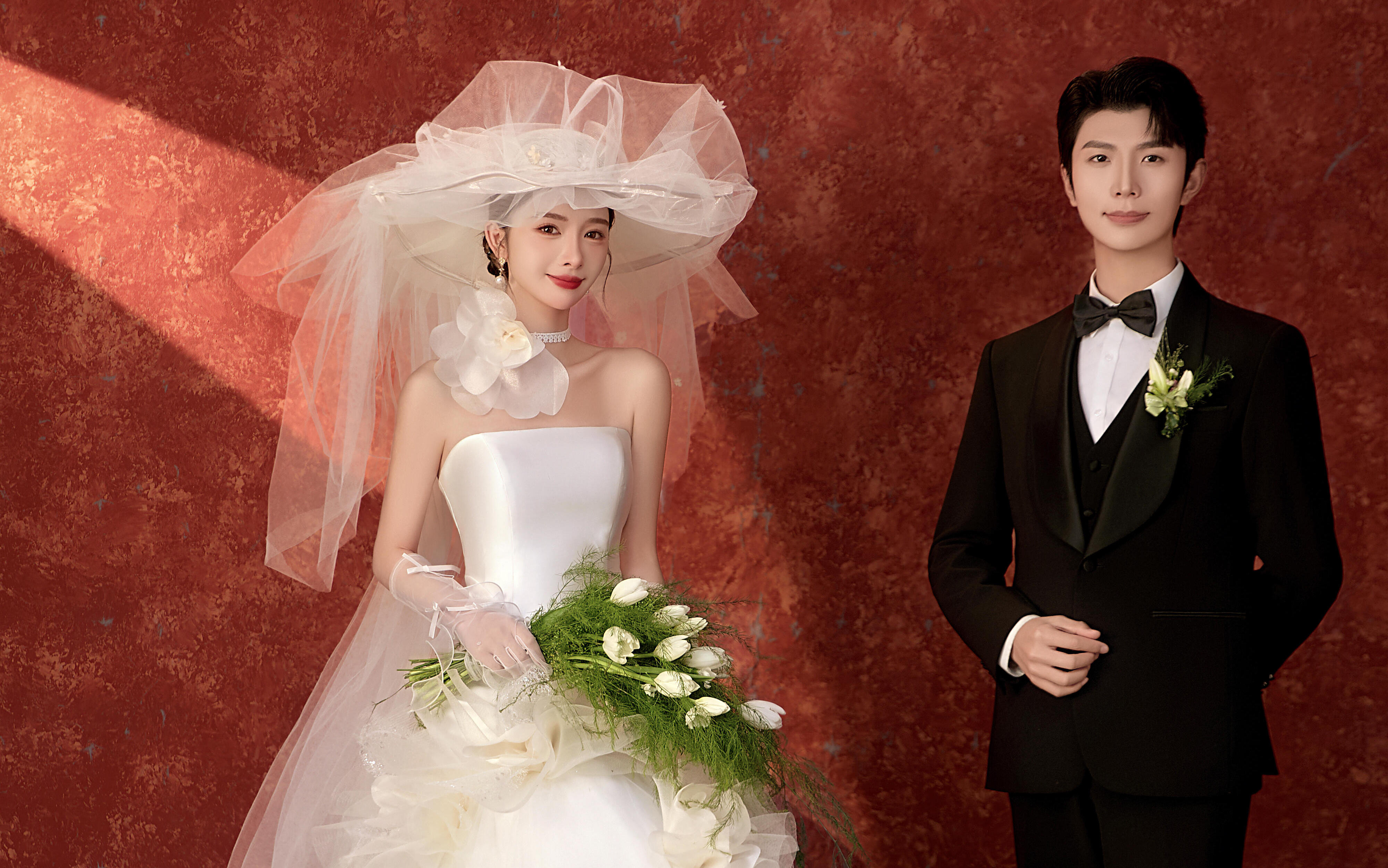 誰拍誰封神的復古油畫婚紗照好看死了