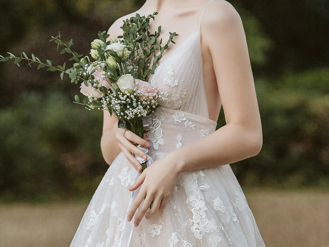 【花间】春夏新款小清新风格礼服