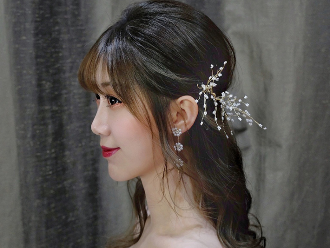 【总监档】福州市区全天跟妆简约大气新娘造型