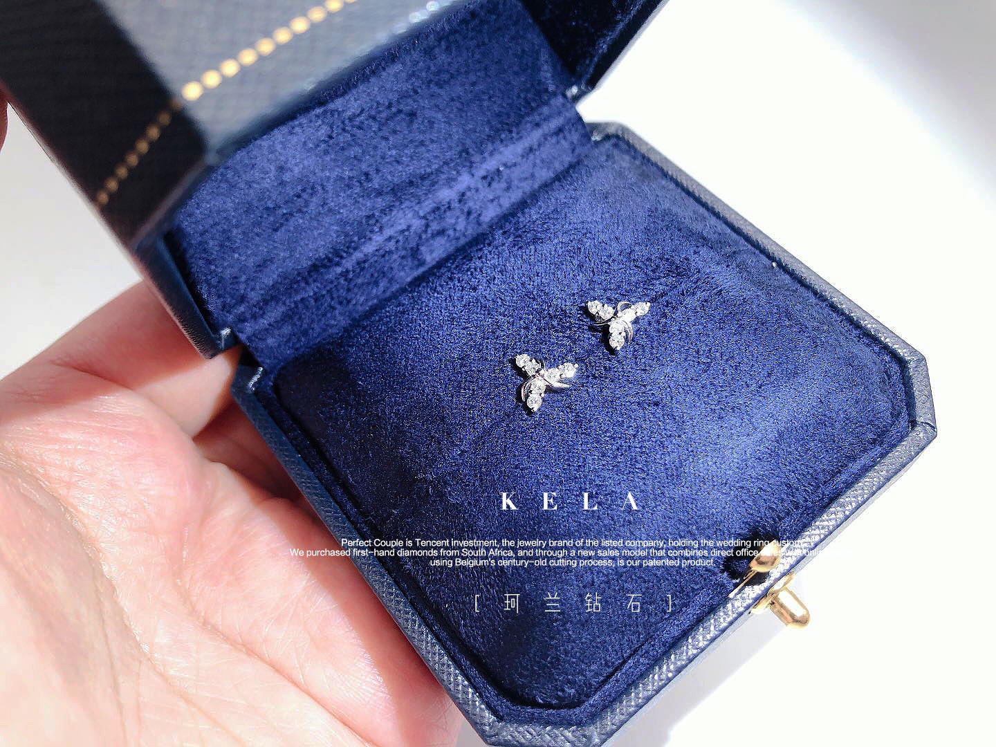 超人气款『风车』钻石耳钉