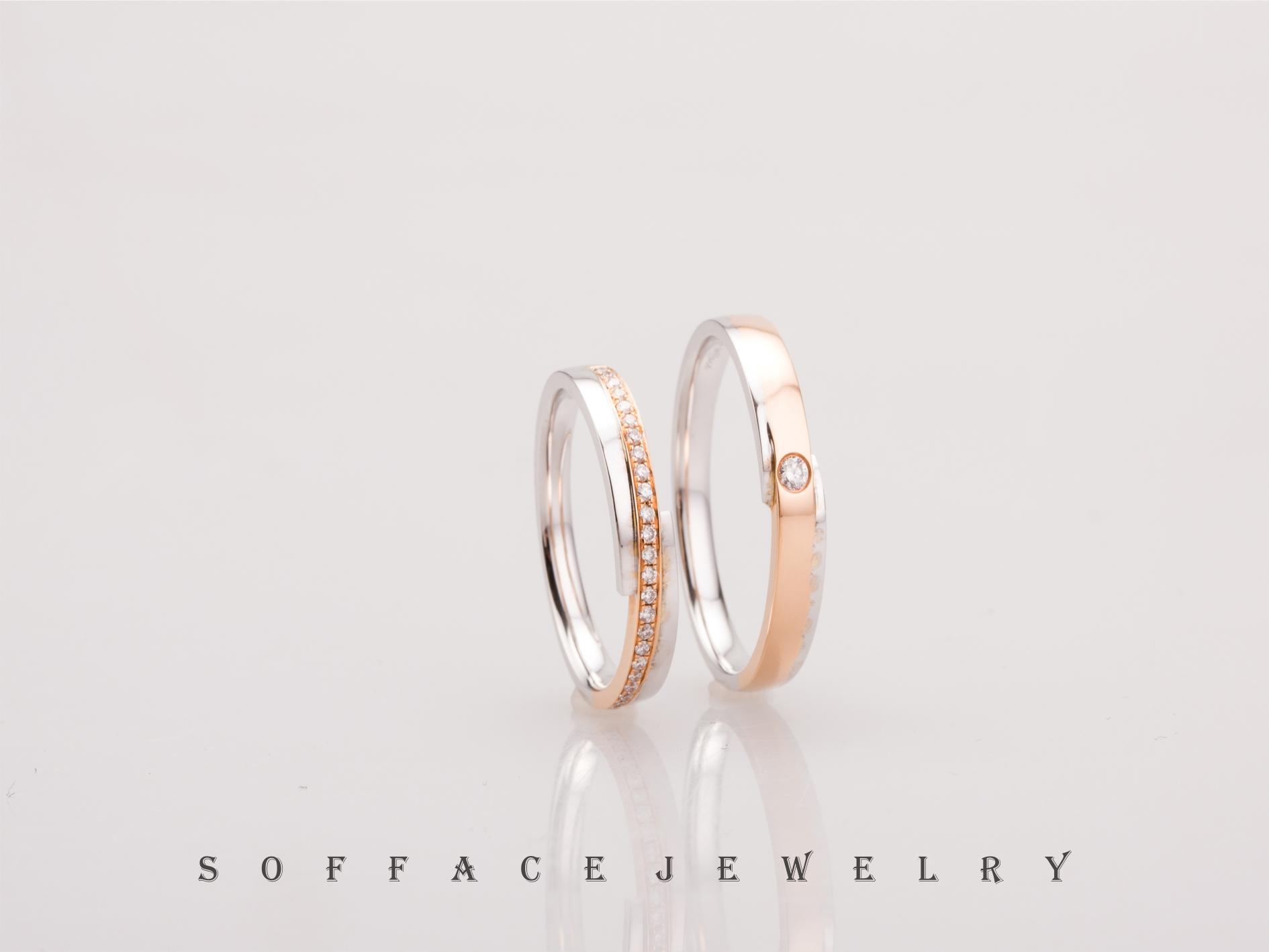 索菲斯 | 设计款对戒 | 流年